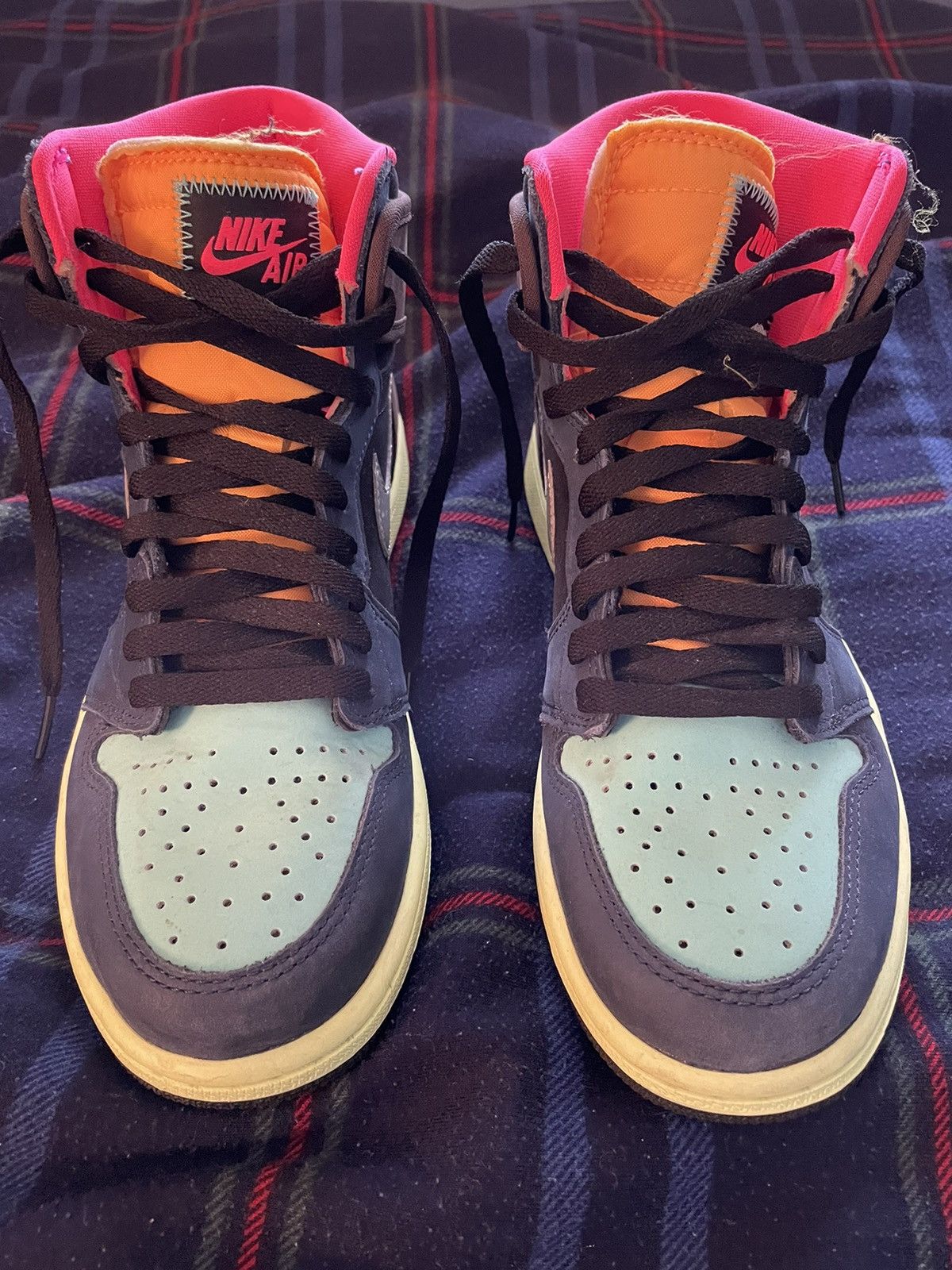 Jordan Brand × Nike Jordan 1 Retro High Tokyo Bio Hack Size US 8 / EU 41 - 24 Thumbnail