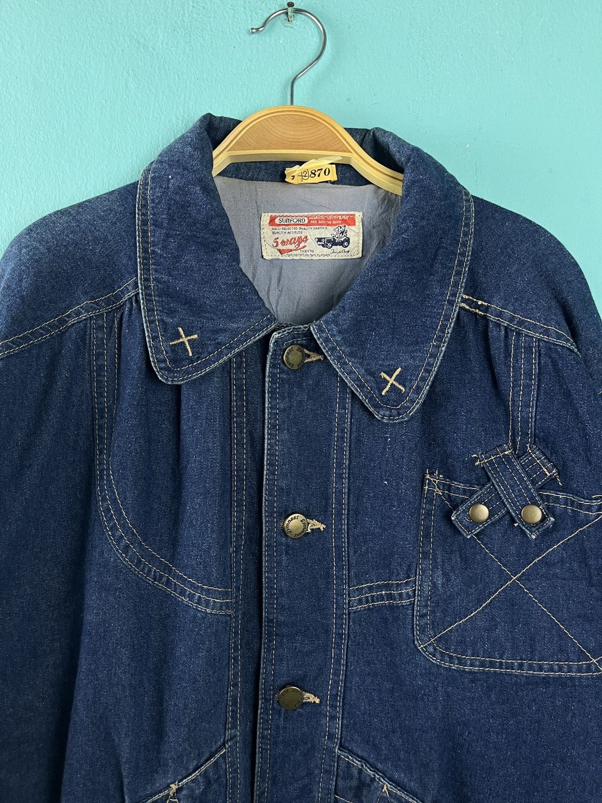 Other Gymnast Sunford Boxy Denim Jacket Size US M / EU 48-50 / 2 - 3 Thumbnail