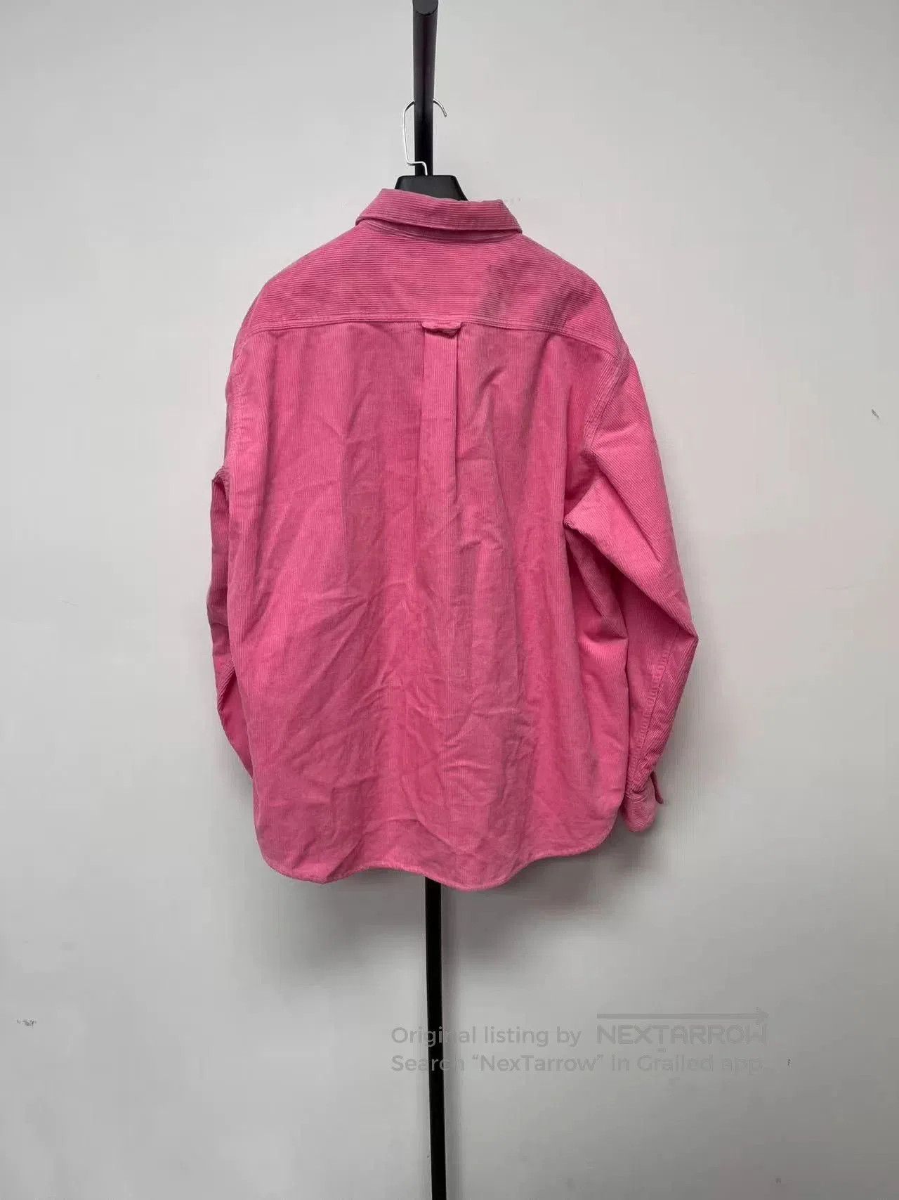 Acne Studios Acne Studios Face Oversized Drop Shoulder Shirt. Size M / US 6-8 / IT 42-44 - 2 Thumbnail
