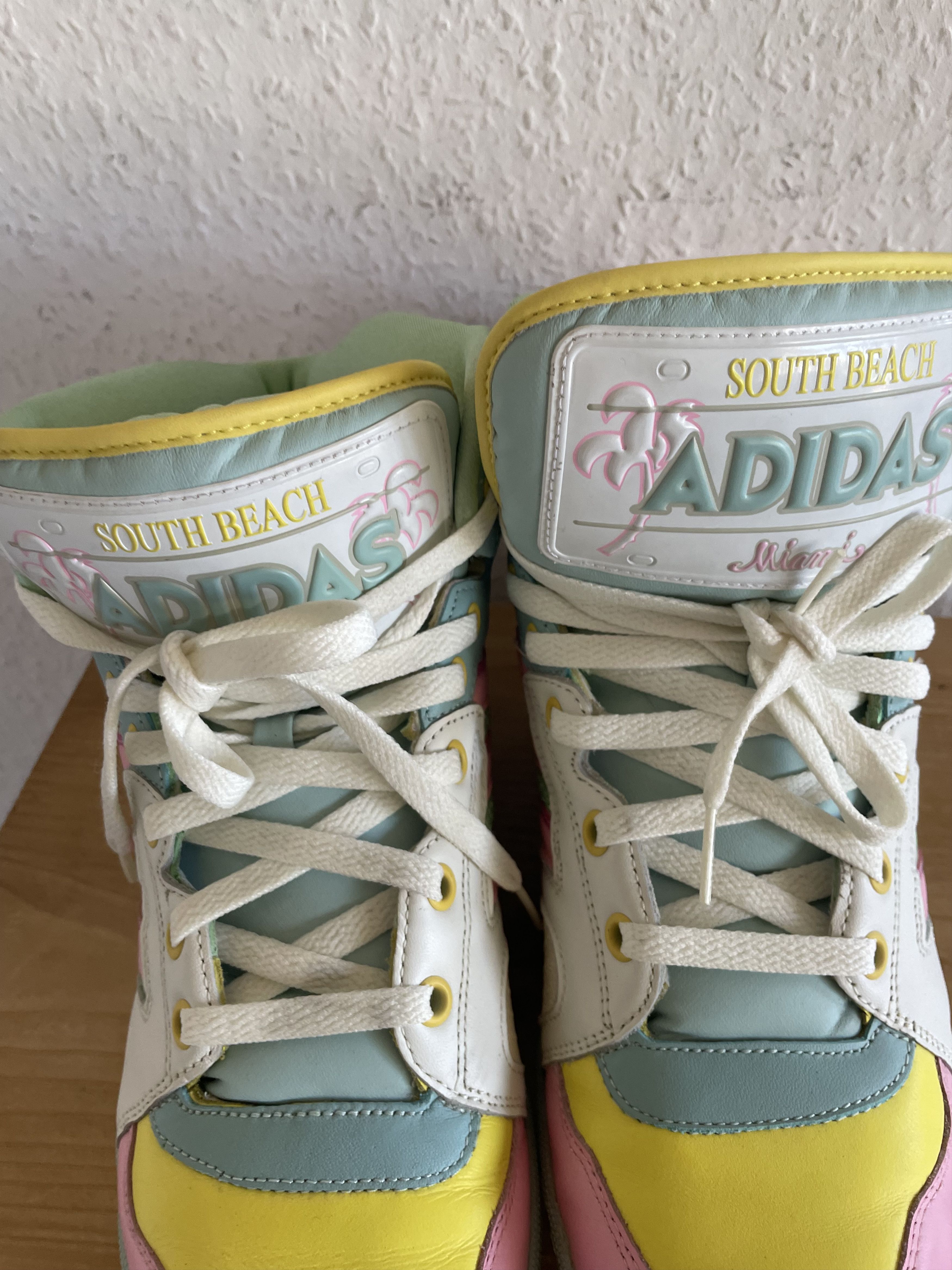 Adidas × Jeremy Scott JS License Plate Miami Sneakers Size US 10.5 / EU 43-44 - 7 Thumbnail