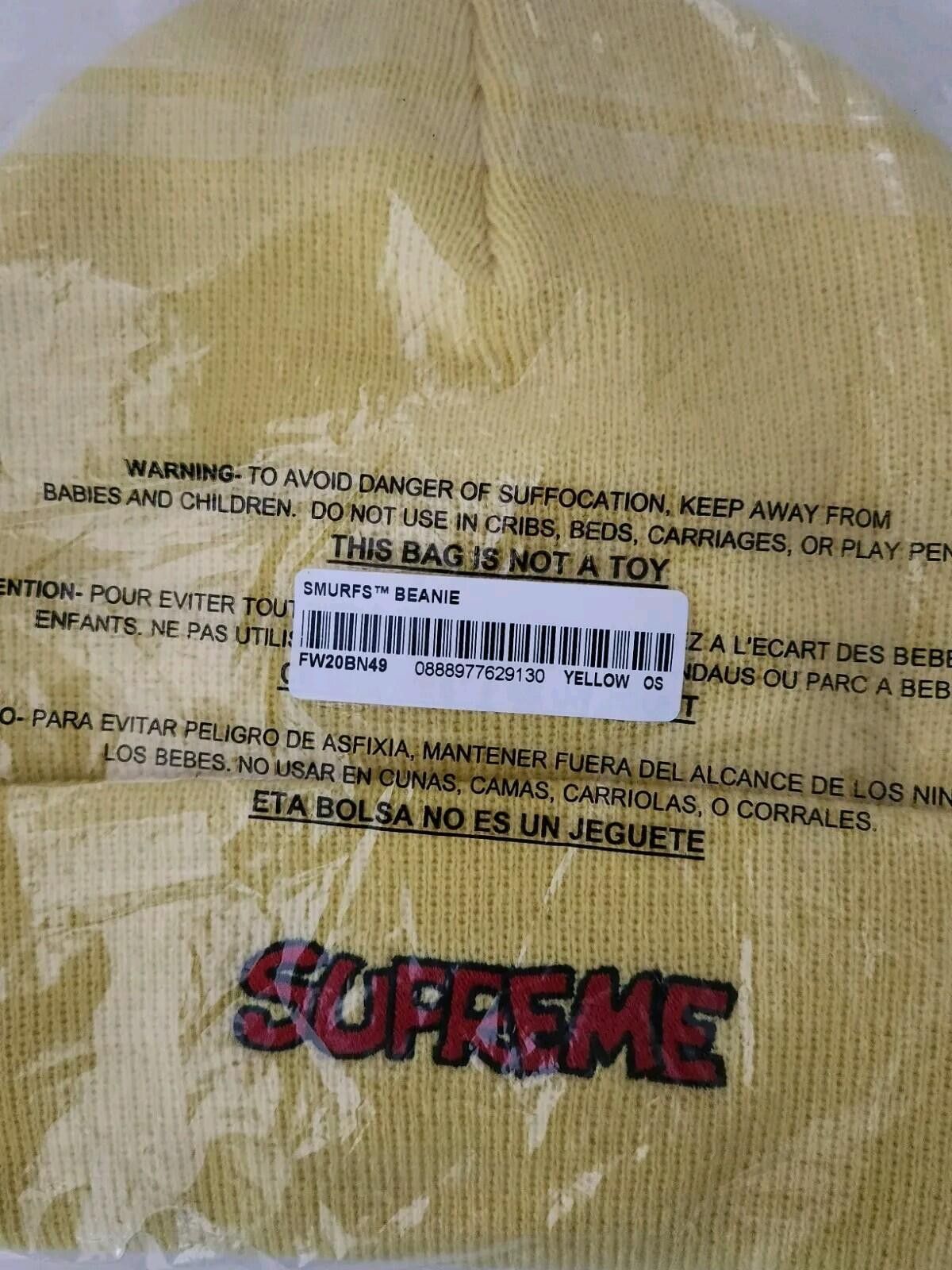 Supreme®/Smurfs™ Beanie - fall/winter 2020 - Supreme FW20 Supreme