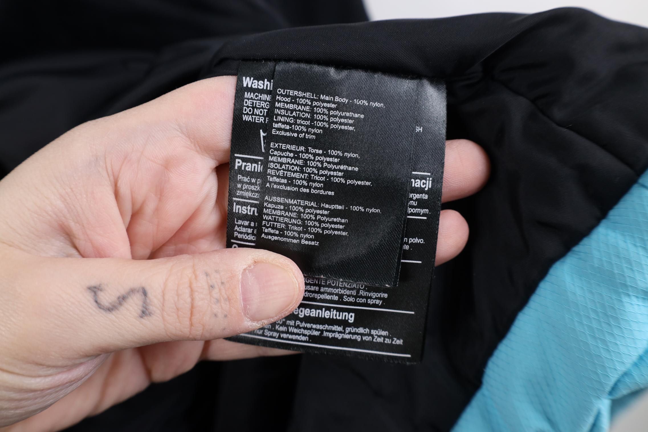 Burton Burton DryRide Spell Out Color Block Hooded Snowboard Jacket Size XS / US 0-2 / IT 36-38 - 12 Thumbnail