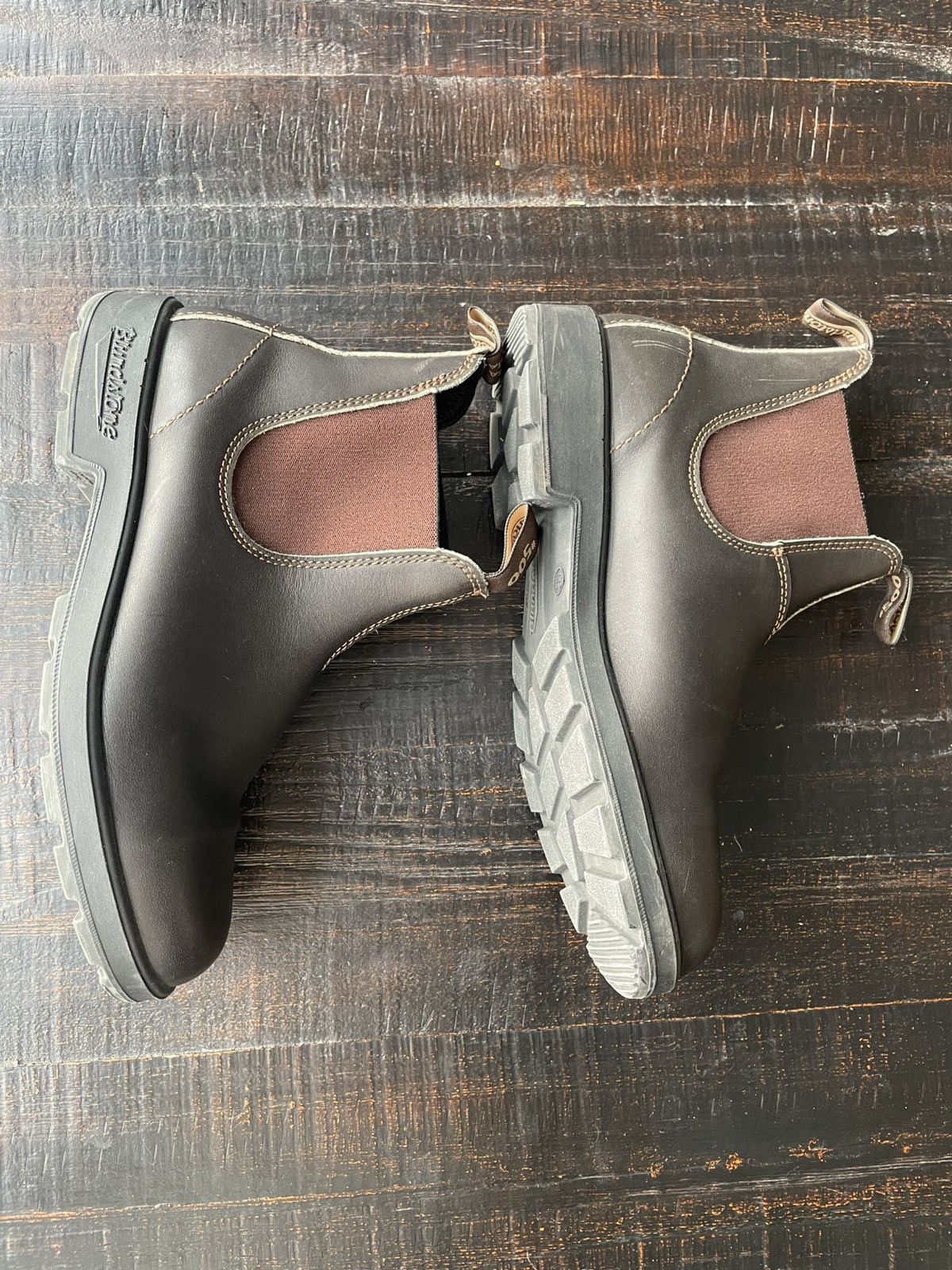 Blundstone #500 Chelsea Boots - Stout Brown Size US 9.5 / EU 42-43 - 2 Thumbnail
