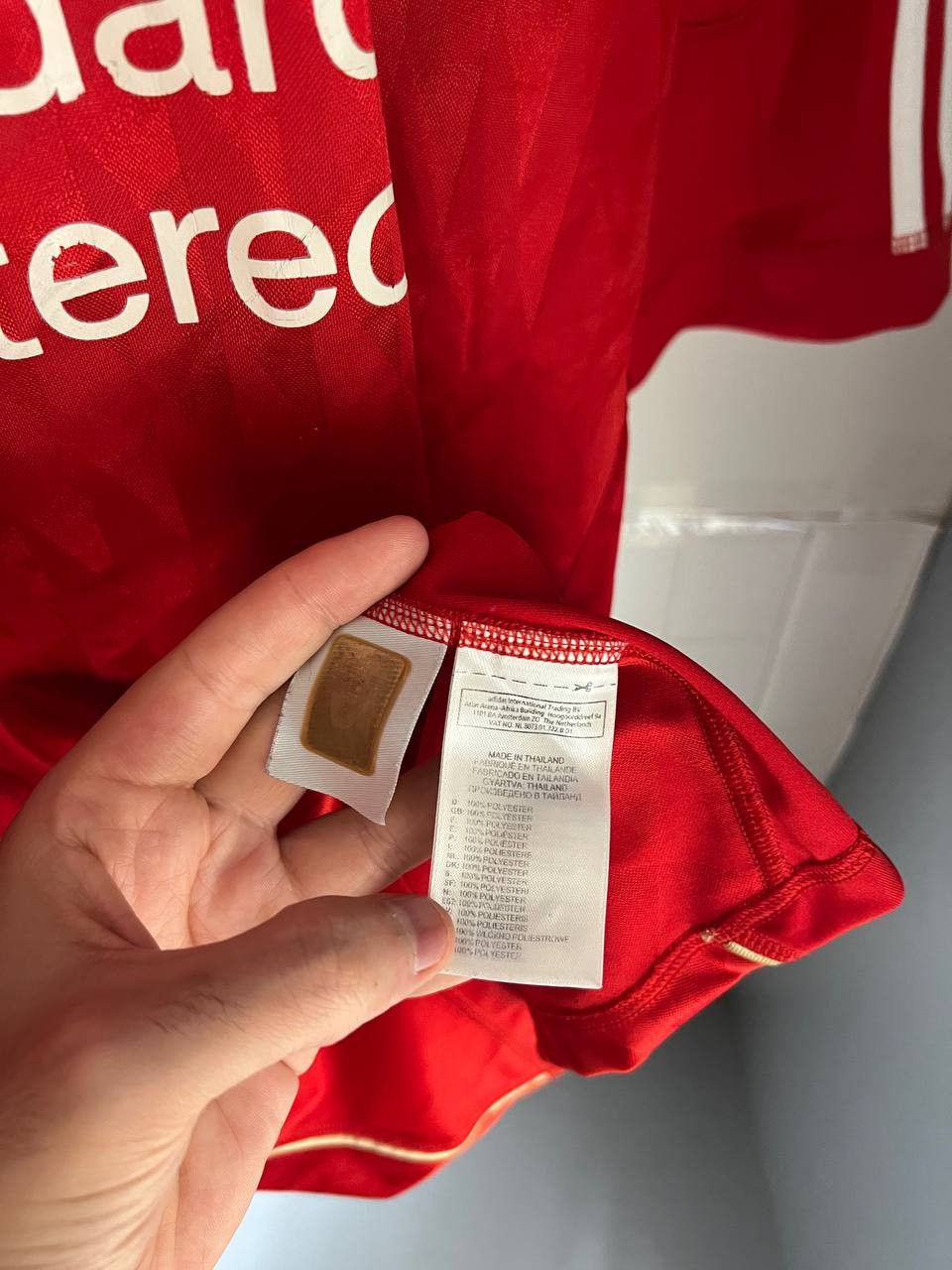 Adidas VINTAGE ADIDAS FC LIVERPOOL ENGLAND SOCCER JERSEY RETRO Size US L / EU 52-54 / 3 - 8 Thumbnail