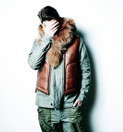 Japanese Brand × Undecorated Man 💥UNDECORATED MAN AW2012 MOUTON VEST CARGO JACKET Size US M / EU 48-50 / 2 - 1 Thumbnail
