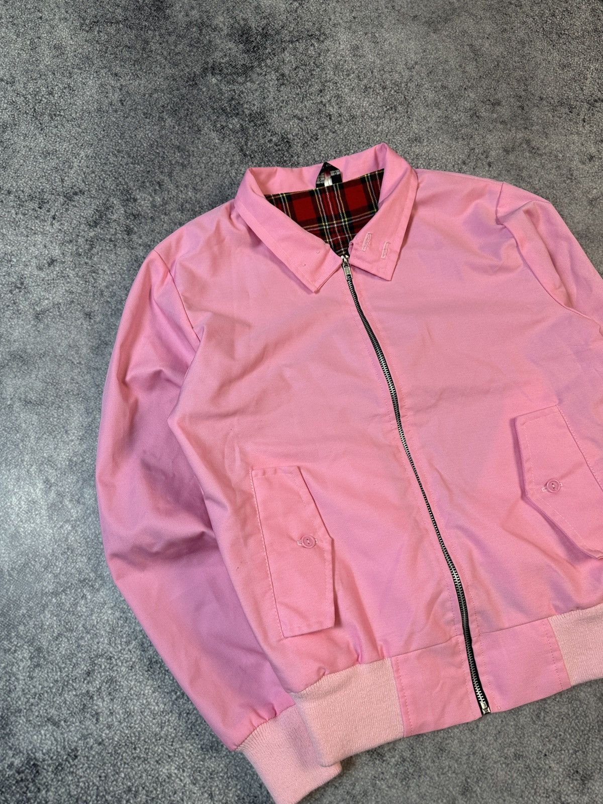 Vintage Y2K vintage Pink jacket zip up Streetwear Rare Bomber S Size S / US 4 / IT 40 - 2 Thumbnail