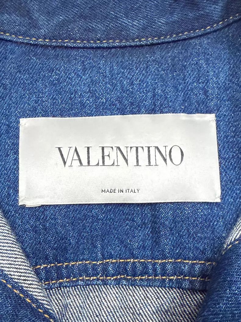 Valentino Valentino Large V letter single-breasted long-sleeved jack Size XXS / US 00 / IT 34 - 4 Thumbnail