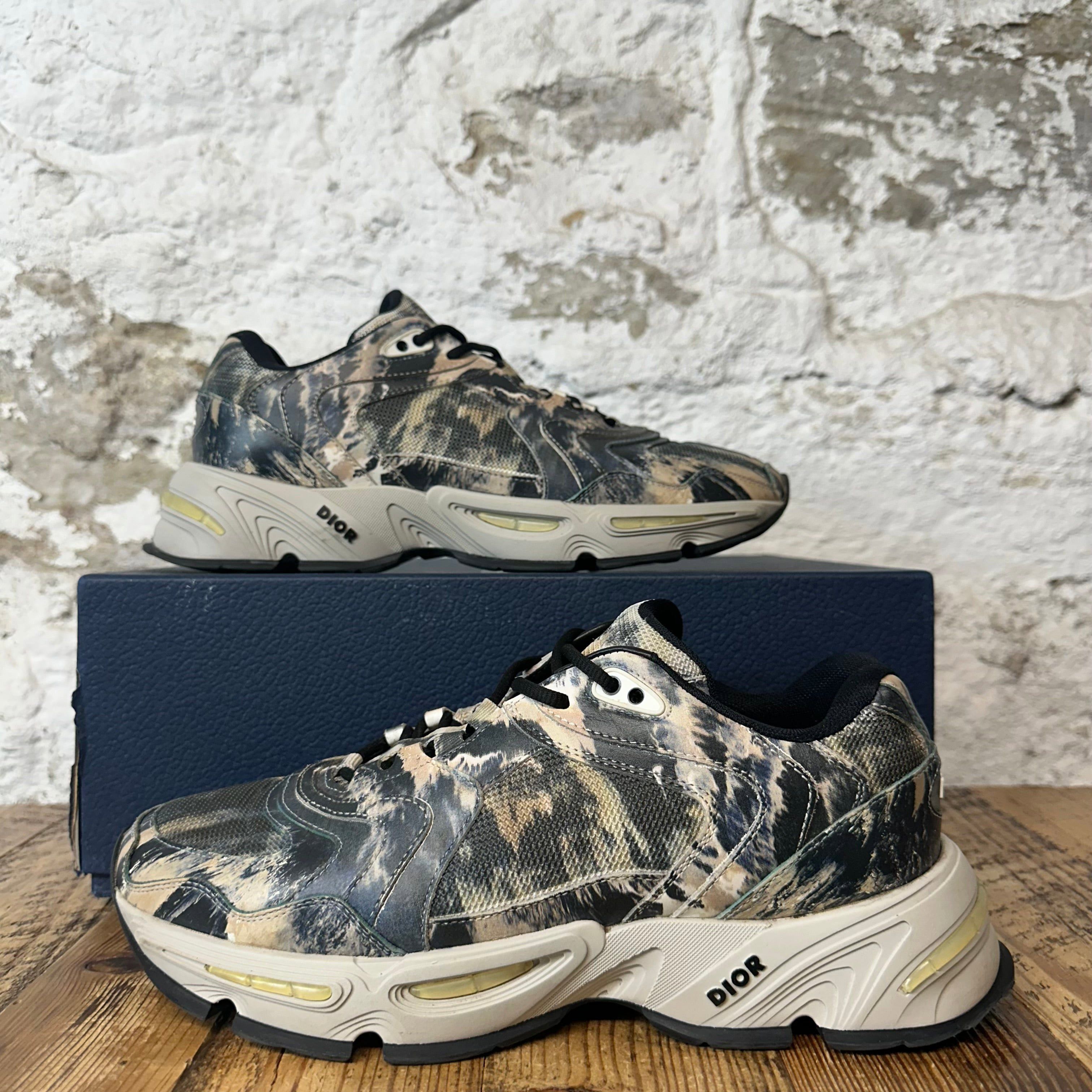 Dior Dior CD1 Black Marble Sneaker Sz 8 (41) Size US 8 / EU 41 - 1 Thumbnail