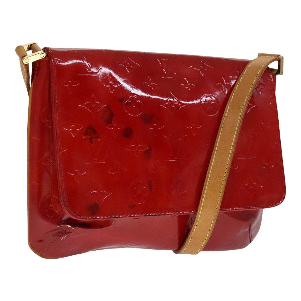 Louis Vuitton Red Patent Leather Shoulder Bag (Pre-Owned) Size ONE SIZE - 1 Thumbnail