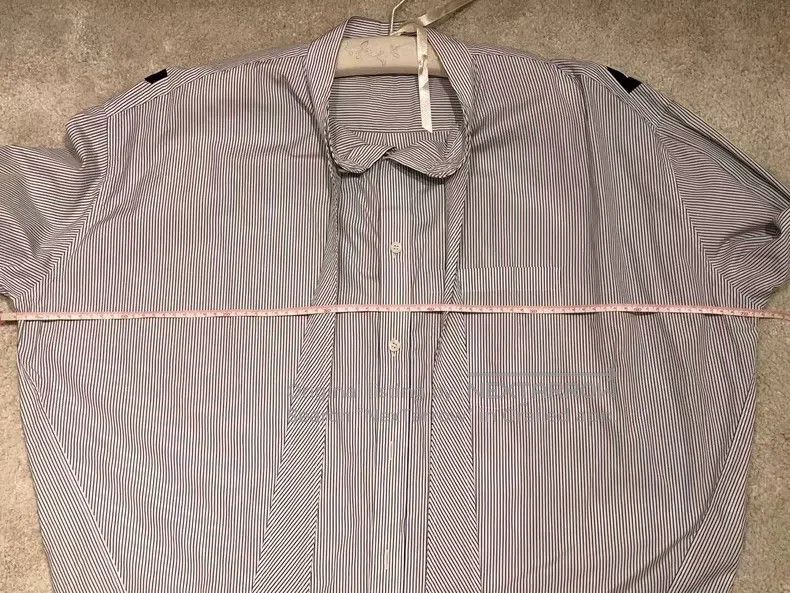 Balenciaga Balenciaga Striped Ribbon Tie Loose Ladies Shirt Size XXS / US 00 / IT 34 - 6 Thumbnail