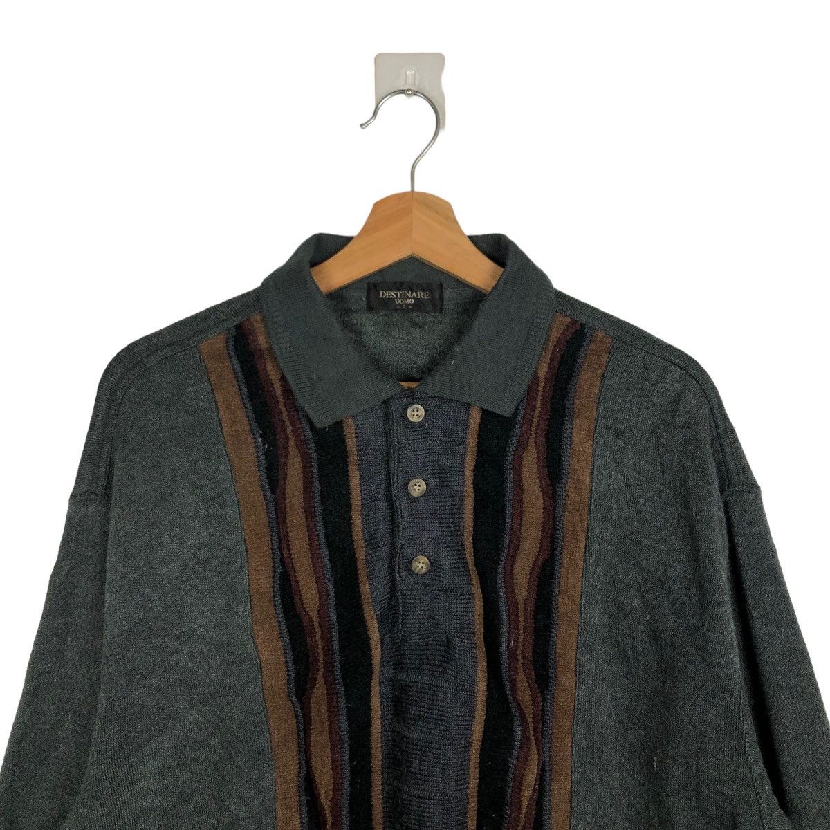 Japanese Brand VINTAGE DESTINARE UOMO JAPAN SWEATSHIRT NAVAJO AZTEC DESIGN Size US M / EU 48-50 / 2 - 2 Thumbnail