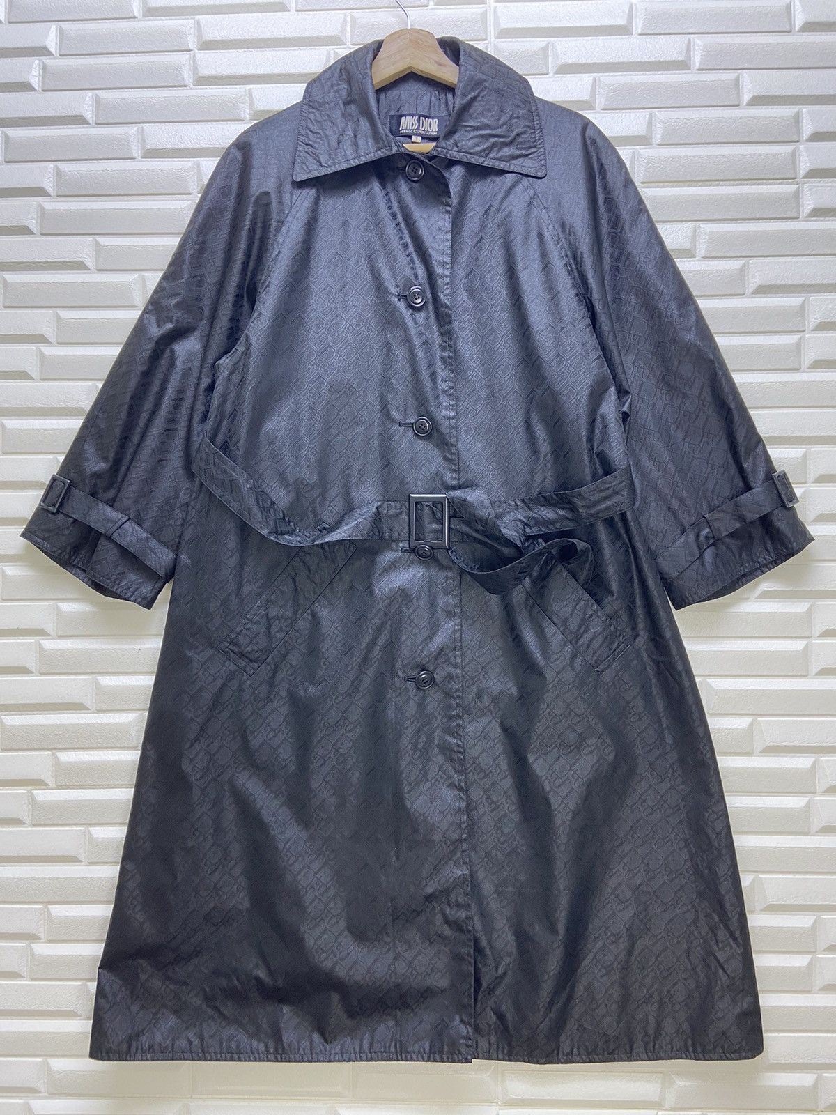 Vintage Miss Dior Modele Exportation Monogram Long Jacket Size M / US 6-8 / IT 42-44 - 14 Thumbnail