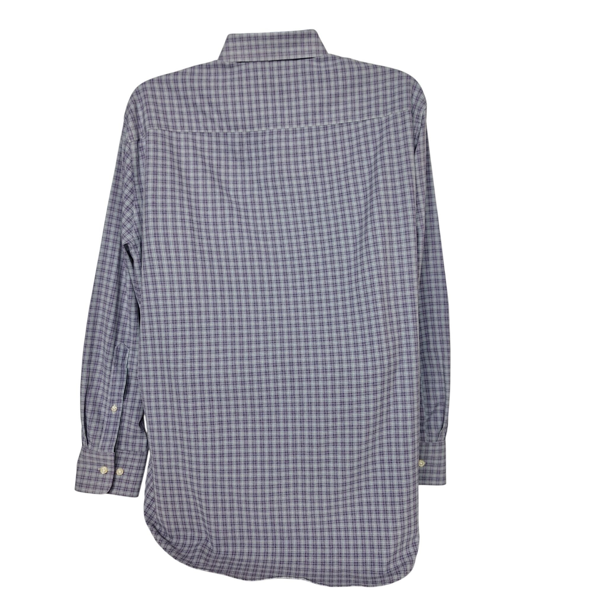 Peter Millar Peter Millar Summer Comfort Hartford Sport Shirt Blue Plaid Size US L / EU 52-54 / 3 - 3 Thumbnail