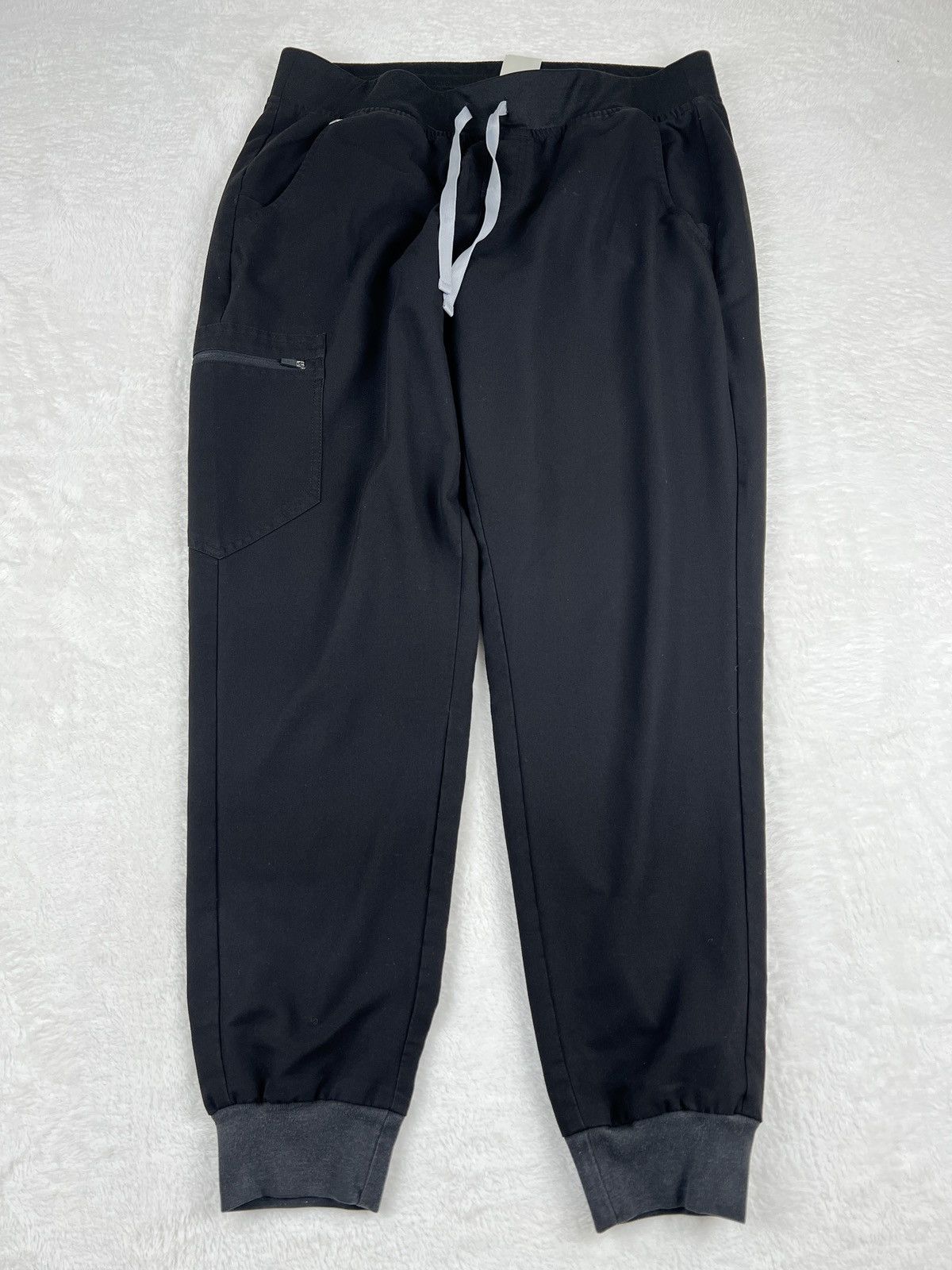 Other FIGS Zamora Jogger Scrub Pants High Waisted Black Size L Size 34" / US 12 / IT 48 - 1 Thumbnail