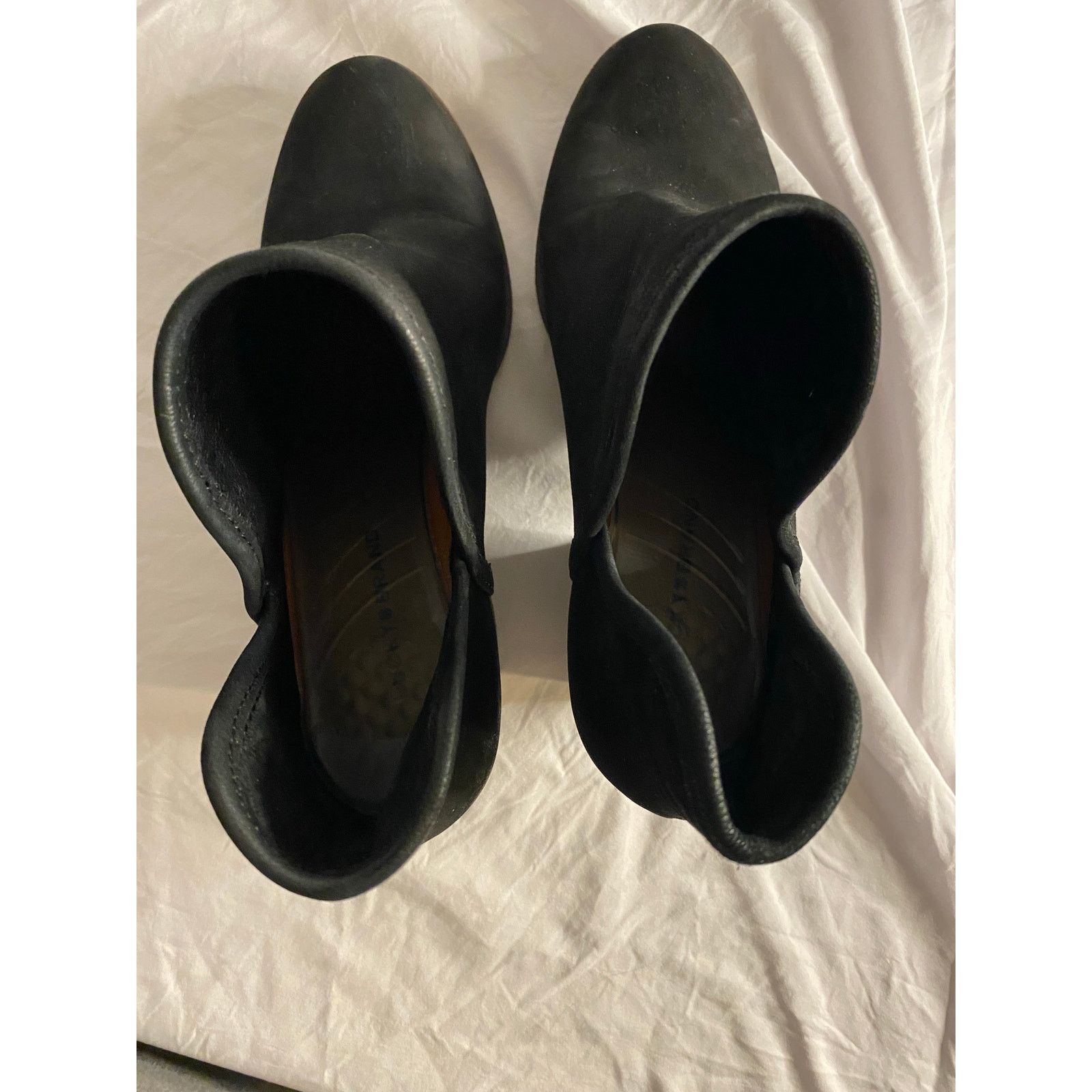 Lucky Brand Western Block Heel Suede Booties Black Lucky Brand Size 7.5 Size US 7.5 / IT 37.5 - 5 Thumbnail
