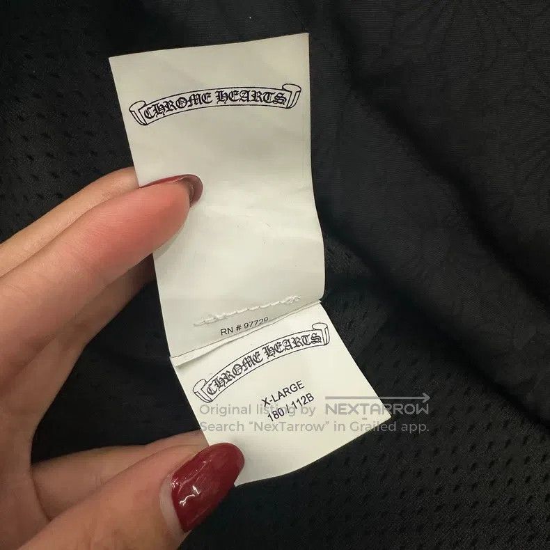 Chrome Hearts CHROME HEARTS Size XL Dark Sanskrit nylon coach jacket Size US XL / EU 56 / 4 - 6 Thumbnail