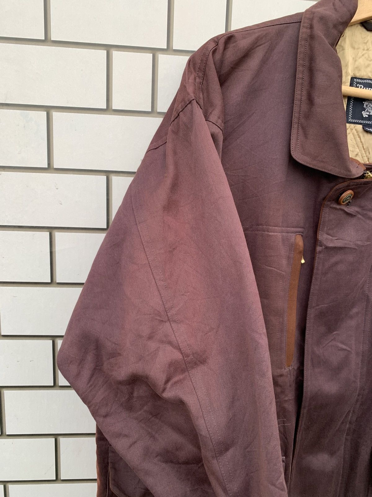 Burberry Vintage Burberrys Sun Faded Bomber Jacket Size US M / EU 48-50 / 2 - 13 Thumbnail