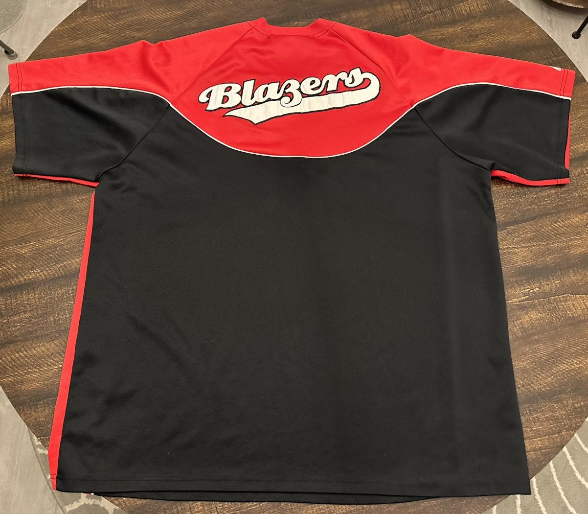 Majestic VTG Portland Trail Blazers Hardwood Classics Warmup 3XL Size US XXL / EU 58 / 5 - 1 Thumbnail