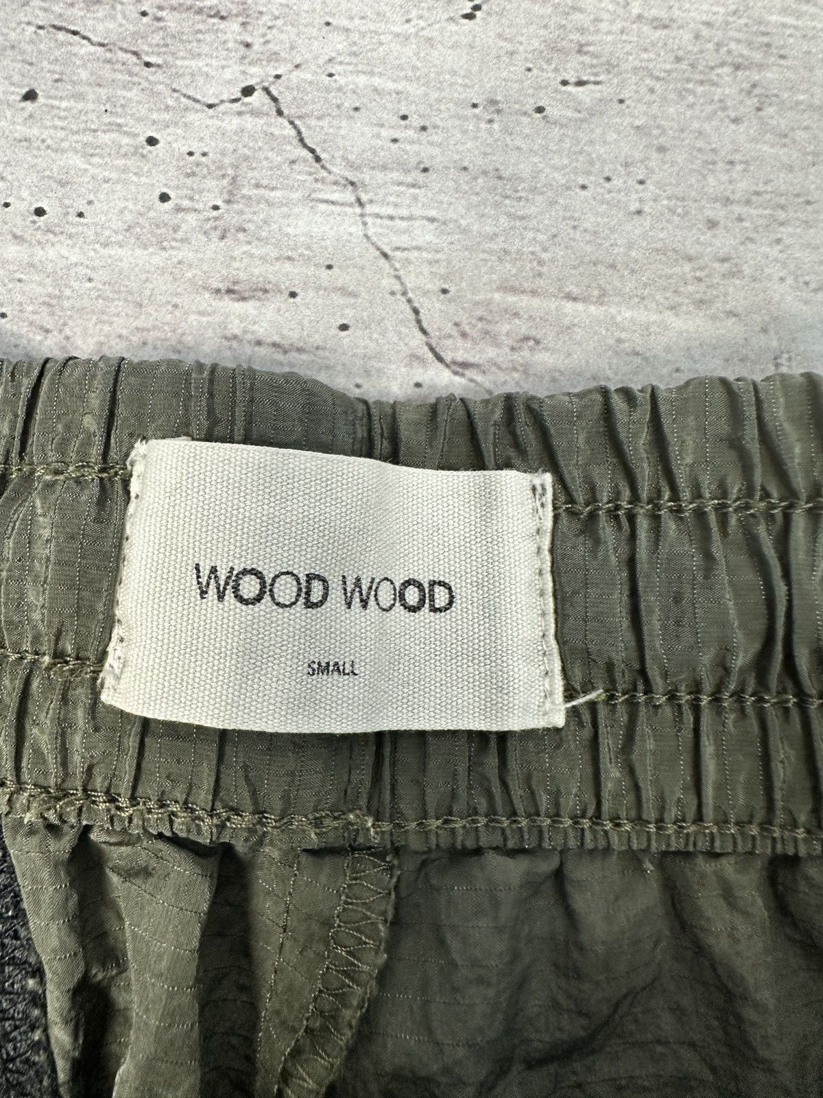 Wood Wood WOOD WOOD Ollie Nylon Shorts Size S Olive Army Tech Utility Size US 30 / EU 46 - 6 Thumbnail