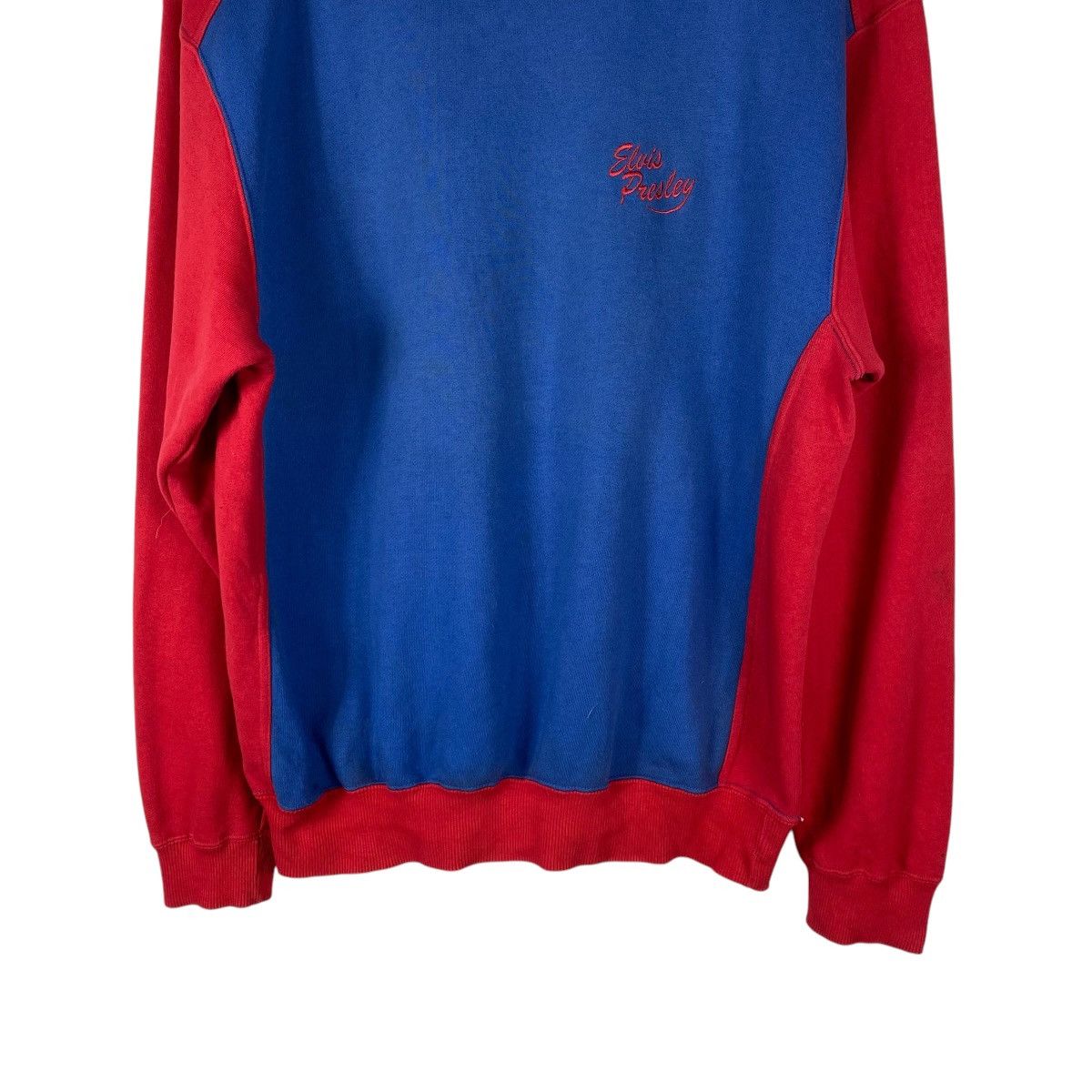 Band Tees × Vintage Vintage American Actor and Singer Elvis Presley Sweatshirt Size US L / EU 52-54 / 3 - 3 Thumbnail