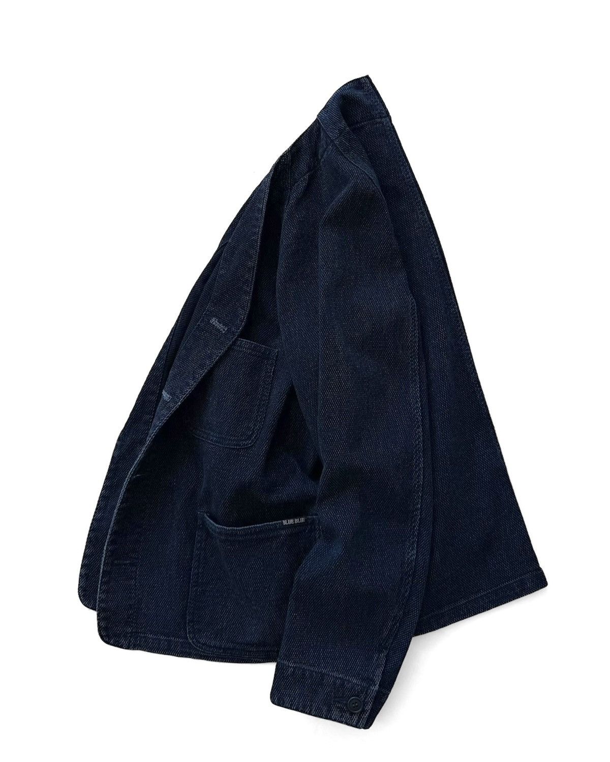 Blue Blue Japan BLUE BLUE INDIGO CHORE JACKET Size US L / EU 52-54 / 3 - 5 Thumbnail