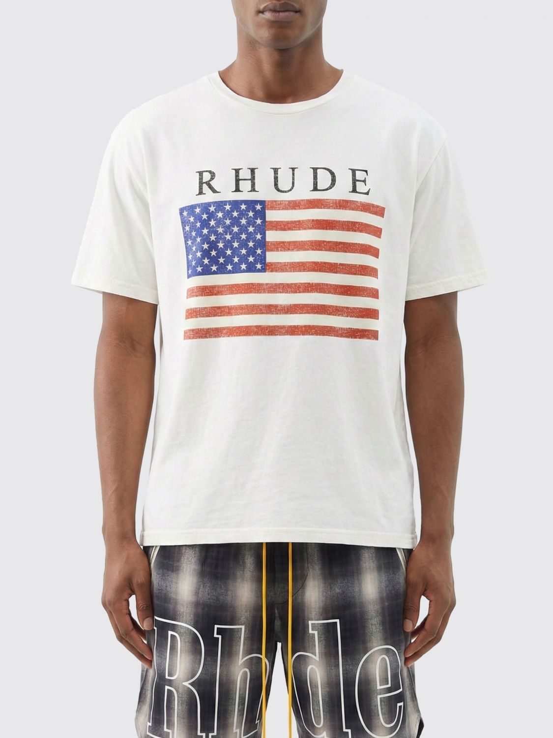 Rhude Rhude T-Shirt Men White Size US M / EU 48-50 / 2 - 1 Thumbnail