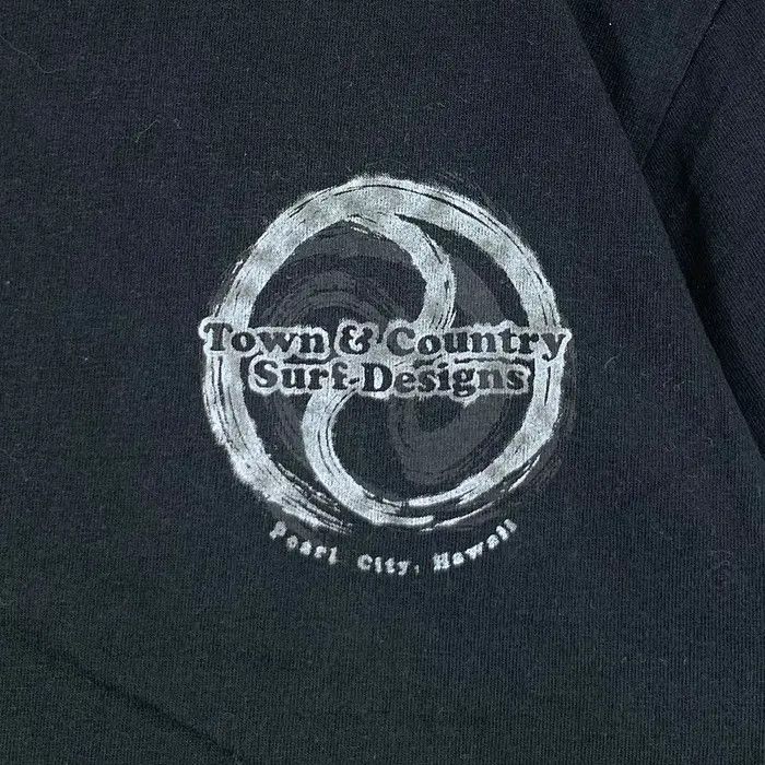 Vintage Vintage 90’ TOWN COUNTRY T&C Surf Design Hawaii Tee Shirt Size US M / EU 48-50 / 2 - 8 Thumbnail