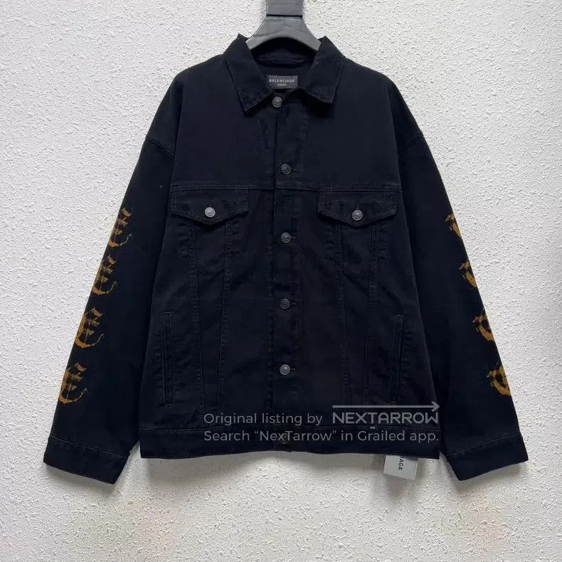 Balenciaga Balenciaga Distressed Denim Jacket. Size US M / EU 48-50 / 2 - 1 Thumbnail