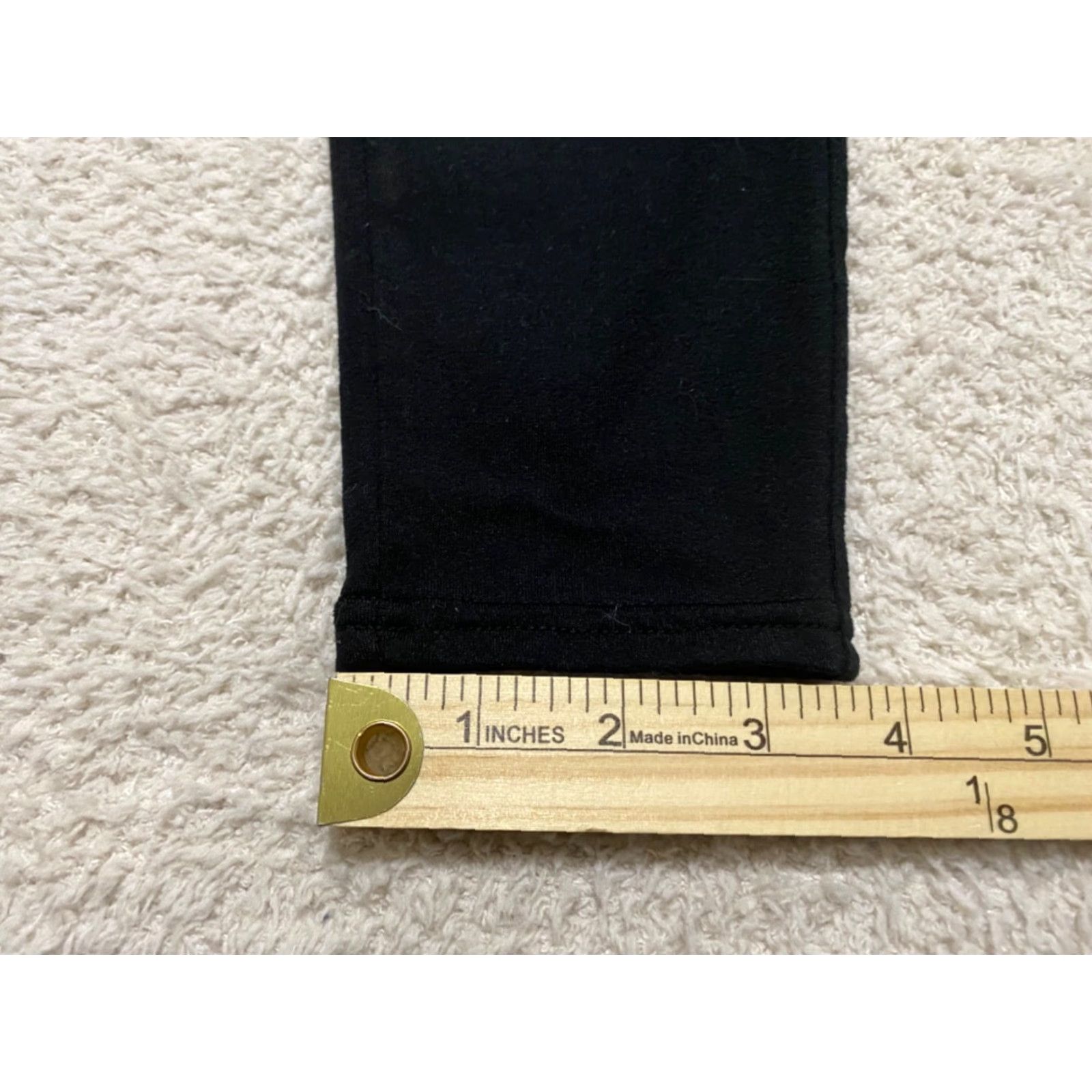 Fabletics Fabletics Womens Small Pants Leggings Solid Black Moto Style 5 Pocket Skinny Size 28" / US 6 / IT 42 - 2 Thumbnail