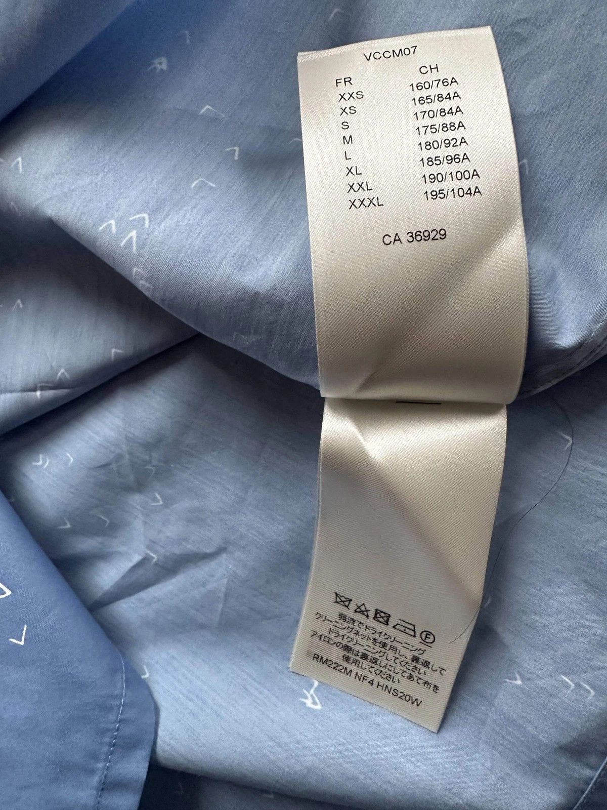 Louis Vuitton Louis Vuitton Blue LV Spread Damier Button Up Shirt Size US S / EU 44-46 / 1 - 6 Thumbnail