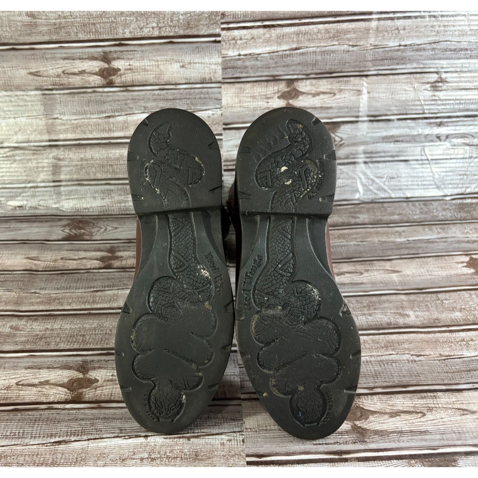 Red Wing Red Wing Pecos 1132 Supersole Leather Motorcycle Boots Sz 8. Size US 8.5 / EU 41-42 - 7 Thumbnail