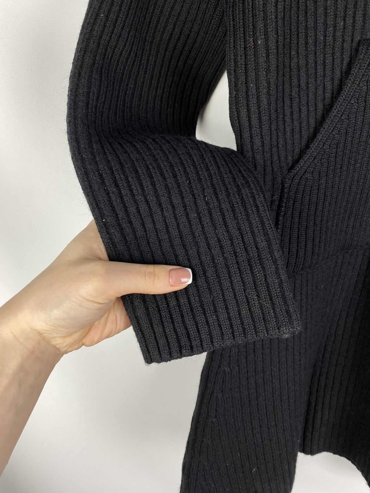 Jean Paul Gaultier × Vintage Jean Paul Gaultier Vintage 90s turtleneck sweater pullover Size S / US 4 / IT 40 - 9 Thumbnail