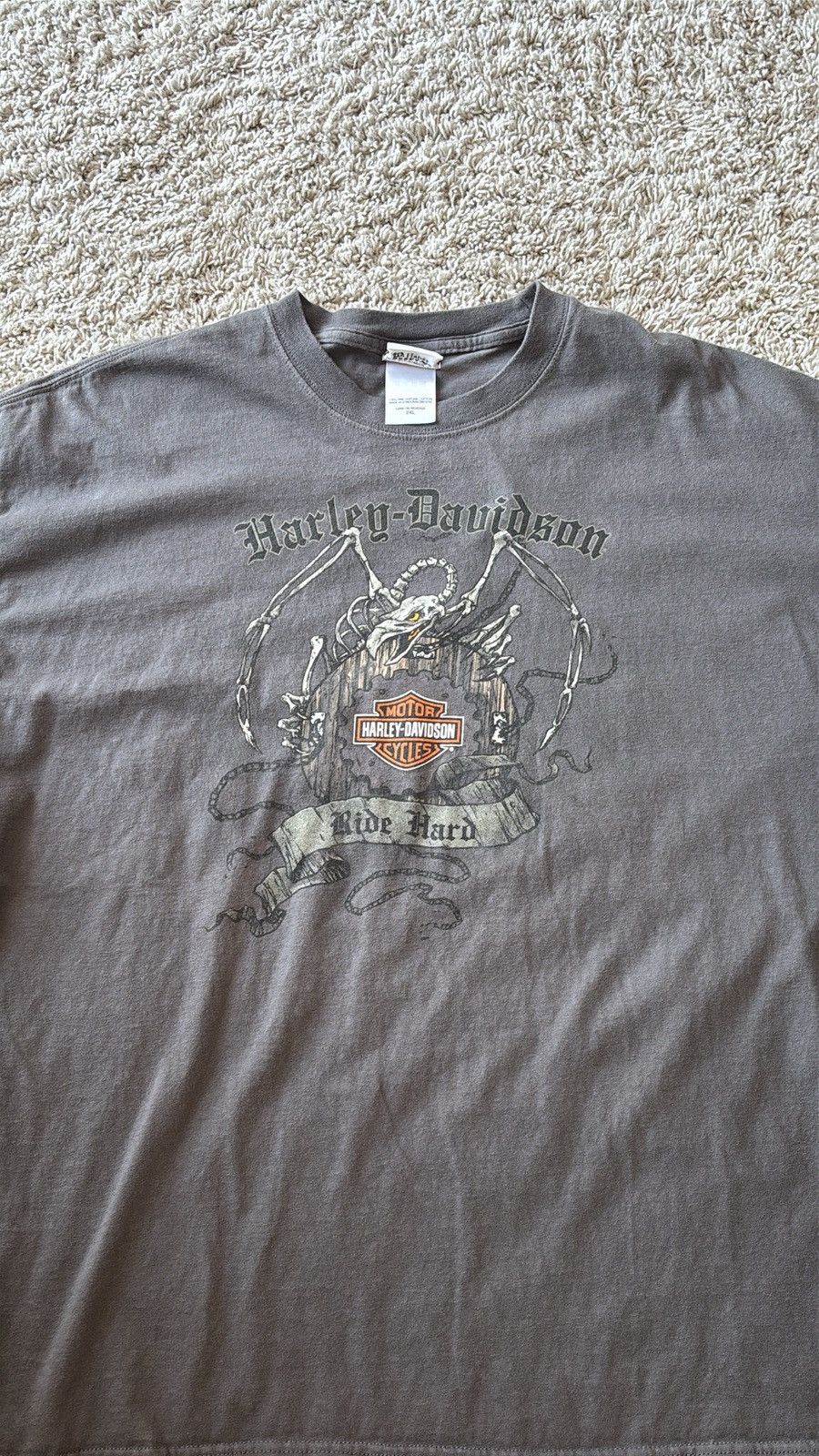 Harley Davidson Vintage Harley Davidson Tee Size US XXL / EU 58 / 5 - 2 Thumbnail