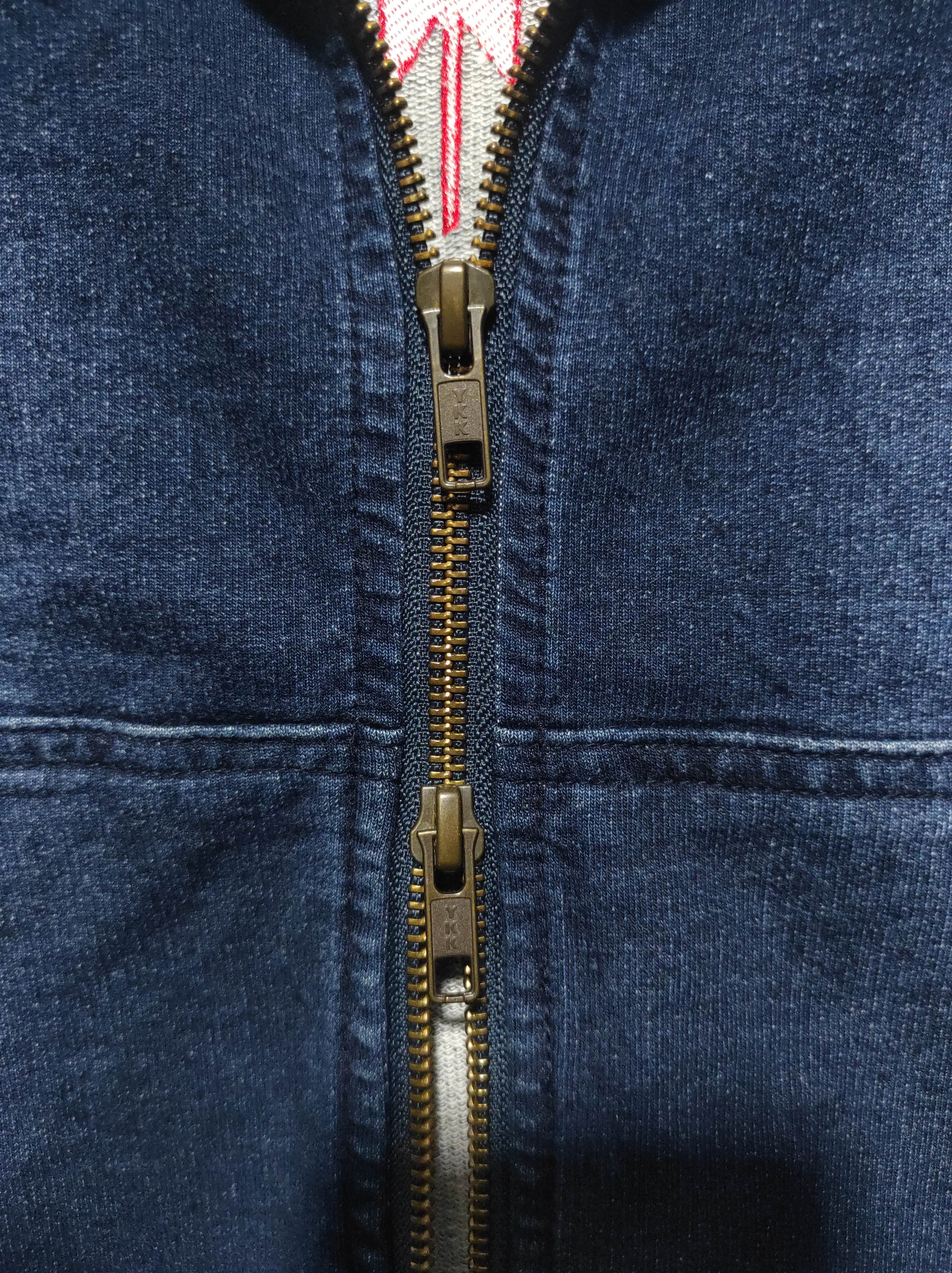 Hysteric Glamour Roshell Denim Double Zip Fur Hoodie i6w9 LGB style Size US M / EU 48-50 / 2 - 10 Thumbnail