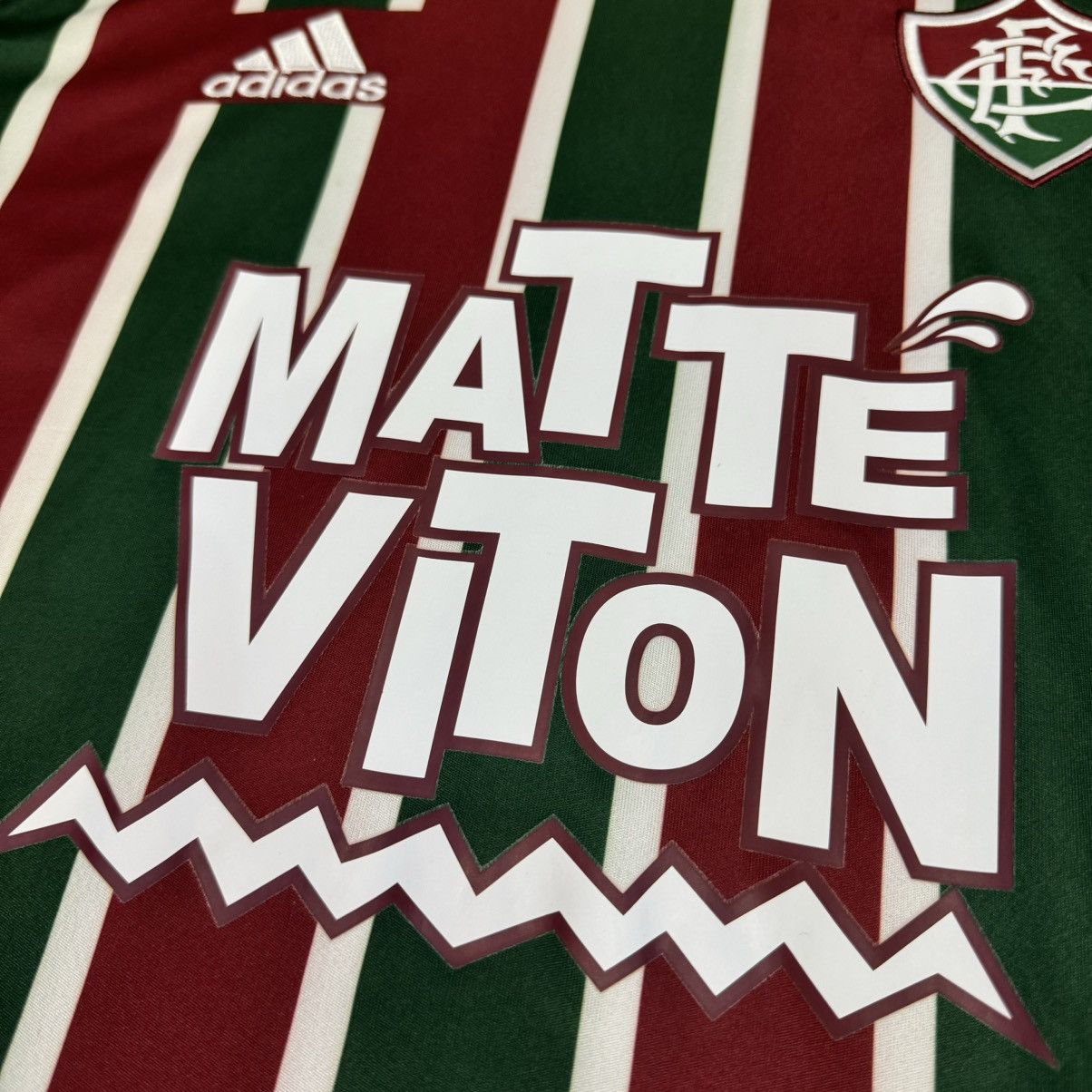 Adidas Fluminense 15/16 home shirt #10 Ronaldinho Size US L / EU 52-54 / 3 - 4 Thumbnail