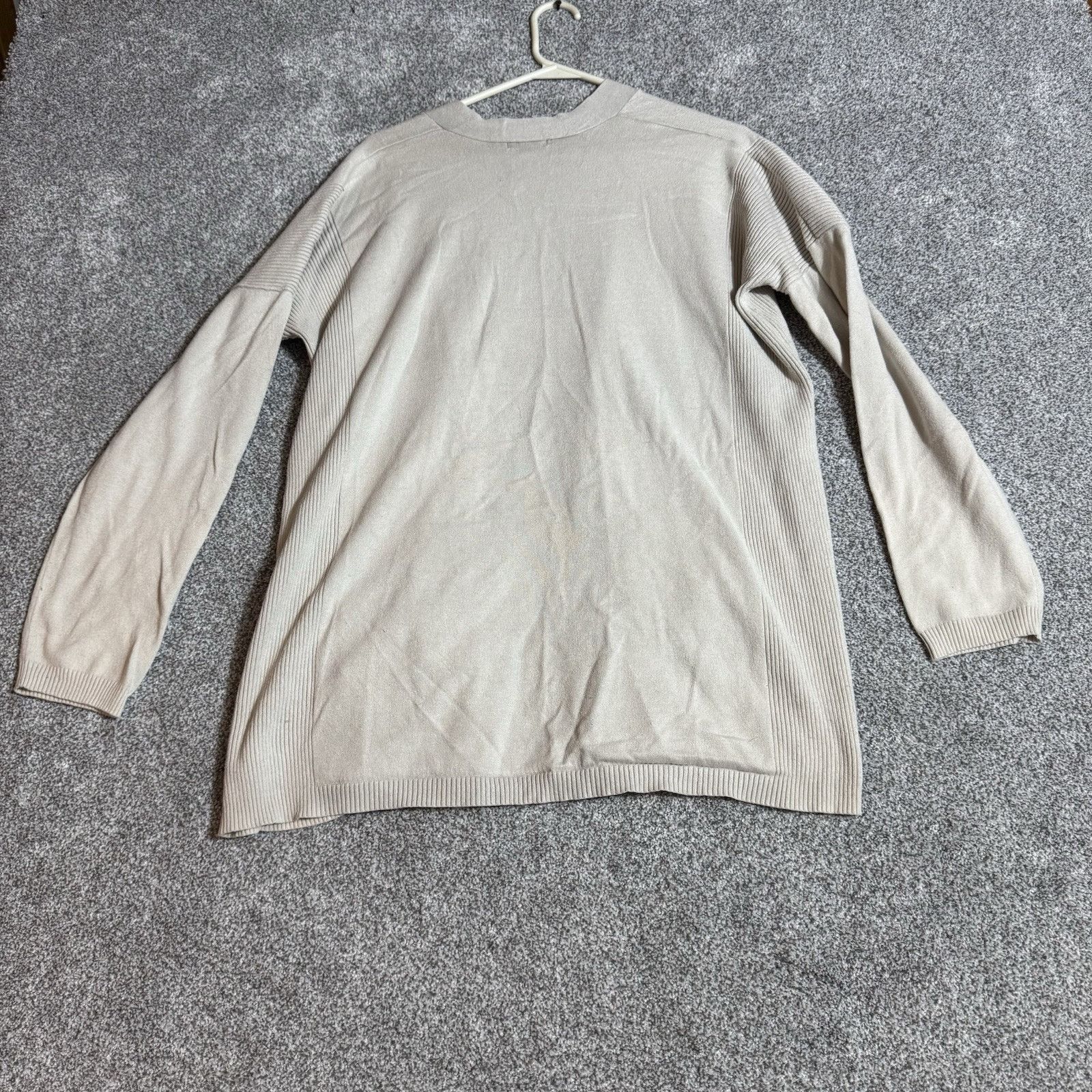 Other Lagenlook Cardigan Sweater Women XL Nature Earthy Layering Size XL / US 12-14 / IT 48-50 - 8 Thumbnail