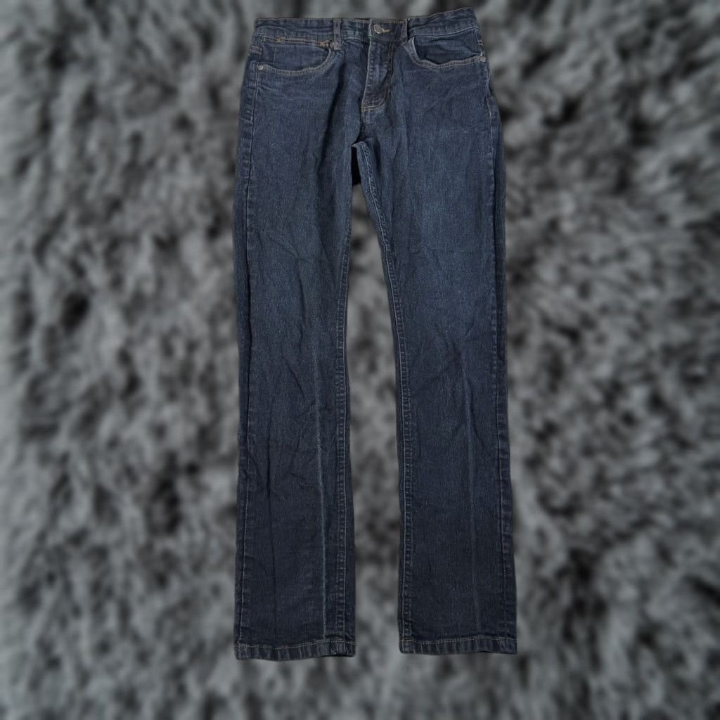 Vintage Copper & Oak Supply Co Slim Straight Jeans Mens 30X29 Medium Wash Denim 5-Pocket City Cowboy USA Casual Mens Size US 30 / EU 46 - 1 Thumbnail