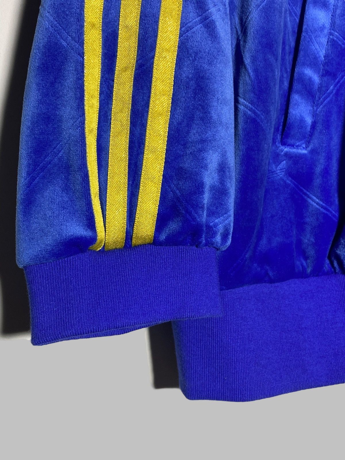 Adidas 🔥 Y2k ADIDAS VELOUR TRACK JACKET PRIMEGREEN POP ICON 🔥 Size US L / EU 52-54 / 3 - 11 Thumbnail