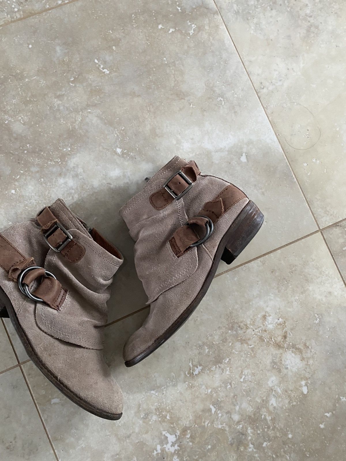 If Six Was Nine Vintage AS 98 Guidi Style High Japanece Biker Boots Japanese Size US 6 / EU 39 - 4 Thumbnail
