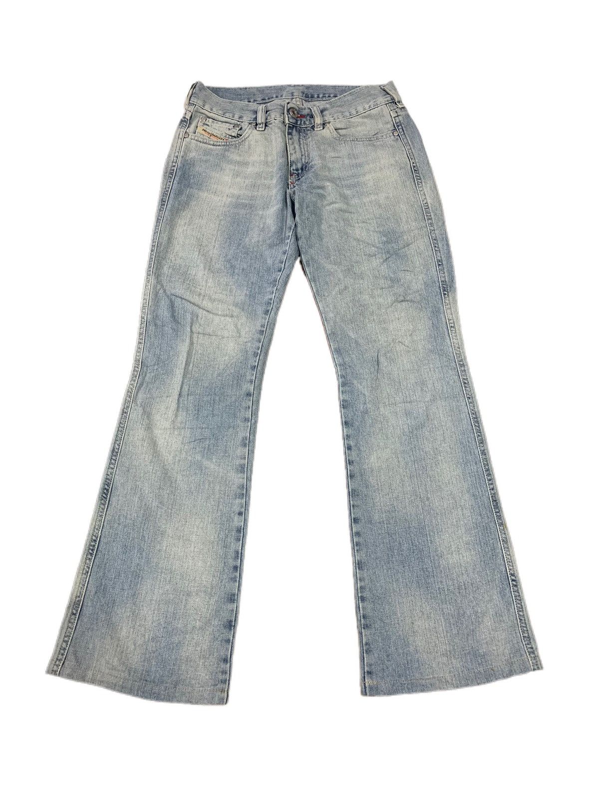 Diesel × If Six Was Nine × Le Grande Bleu (L.G.B.) VINTAGE FLARE DOPE FADED STYLE DIESEL DENIM Size US 28 / EU 44 - 1 Thumbnail