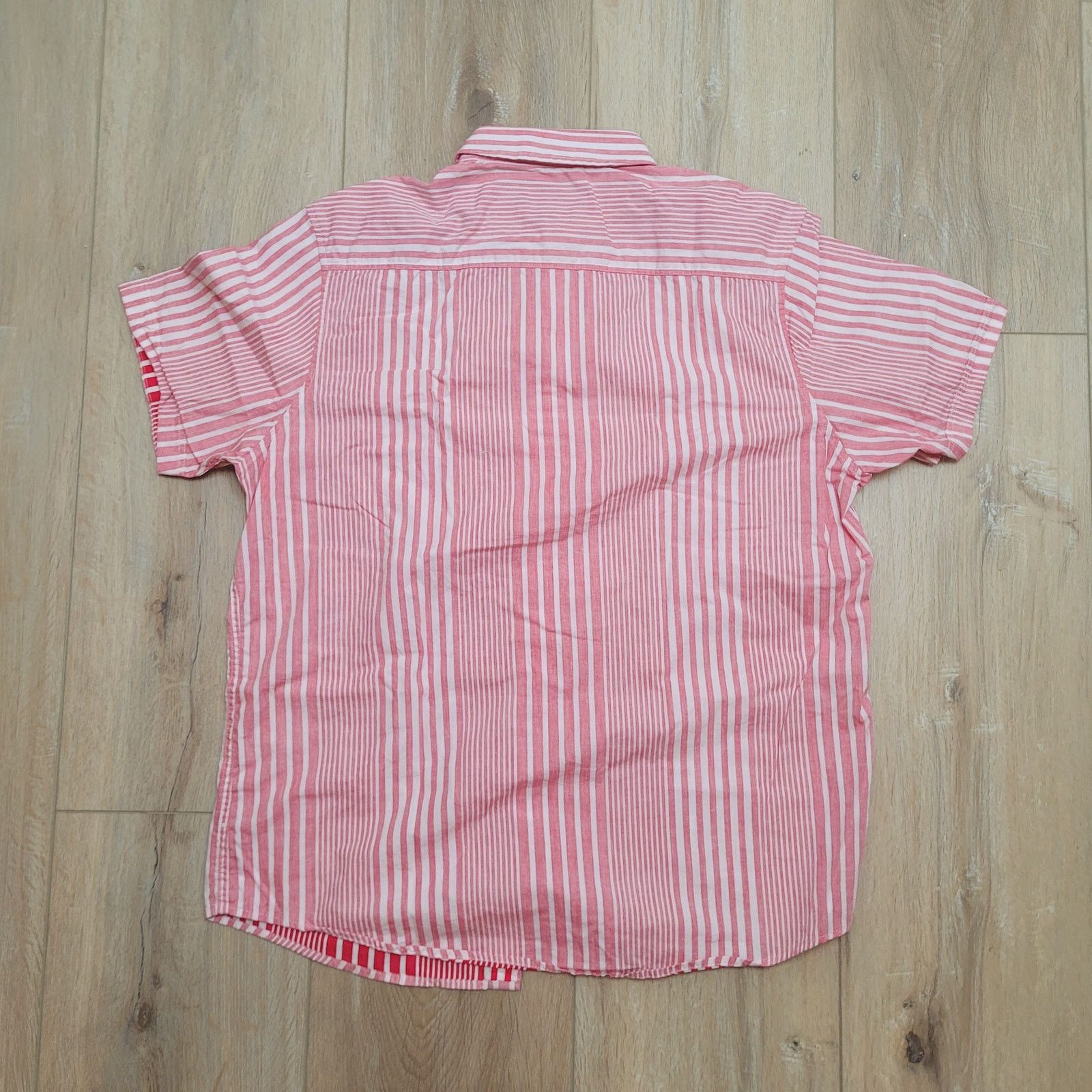 Other INC Shirt Mens XL (Tag L Relaxed) Pink Stripe Button Up Size US L / EU 52-54 / 3 - 4 Thumbnail