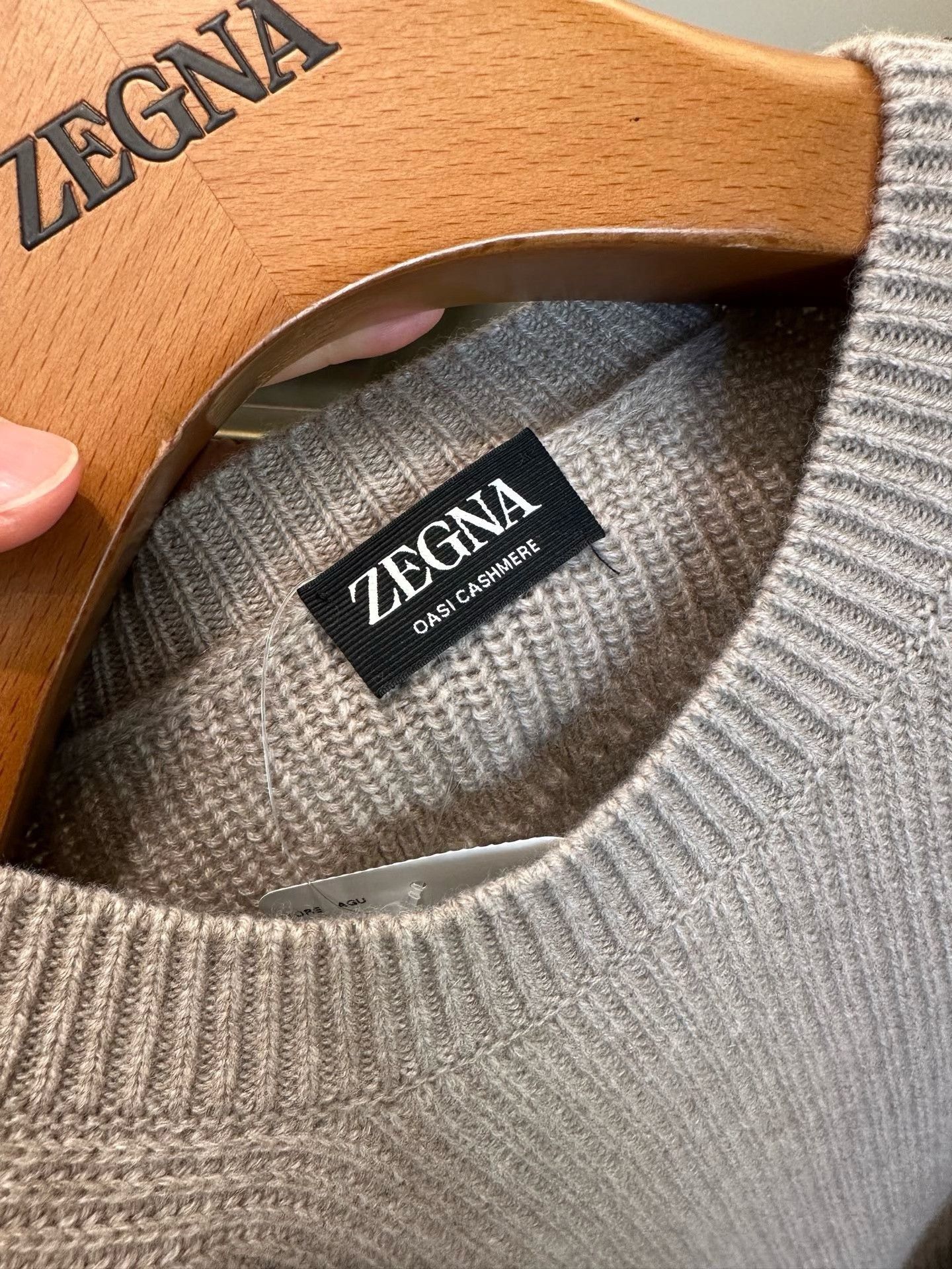 Ermenegildo Zegna Zegna Oasi Cashmere Crewneck Sweater Size US L / EU 52-54 / 3 - 8 Thumbnail