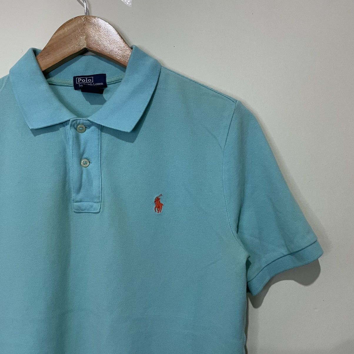 Polo Ralph Lauren Polo Ralph Lauren Mint Collar Tee Size US S / EU 44-46 / 1 - 3 Thumbnail
