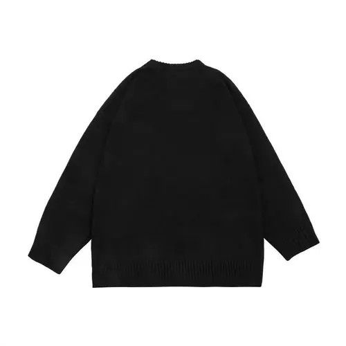 Aran Isles Knitwear Shadows Print Knitwear Crew Neck Gothic Punk Y2k Size US L / EU 52-54 / 3 - 2 Thumbnail