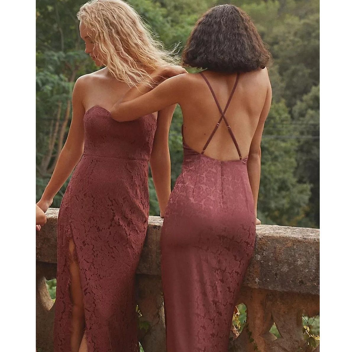 Anthropologie New Fame and Partners Arya Jacquard Slip Dress Sz 6 $269 Size M / US 6-8 / IT 42-44 - 2 Thumbnail