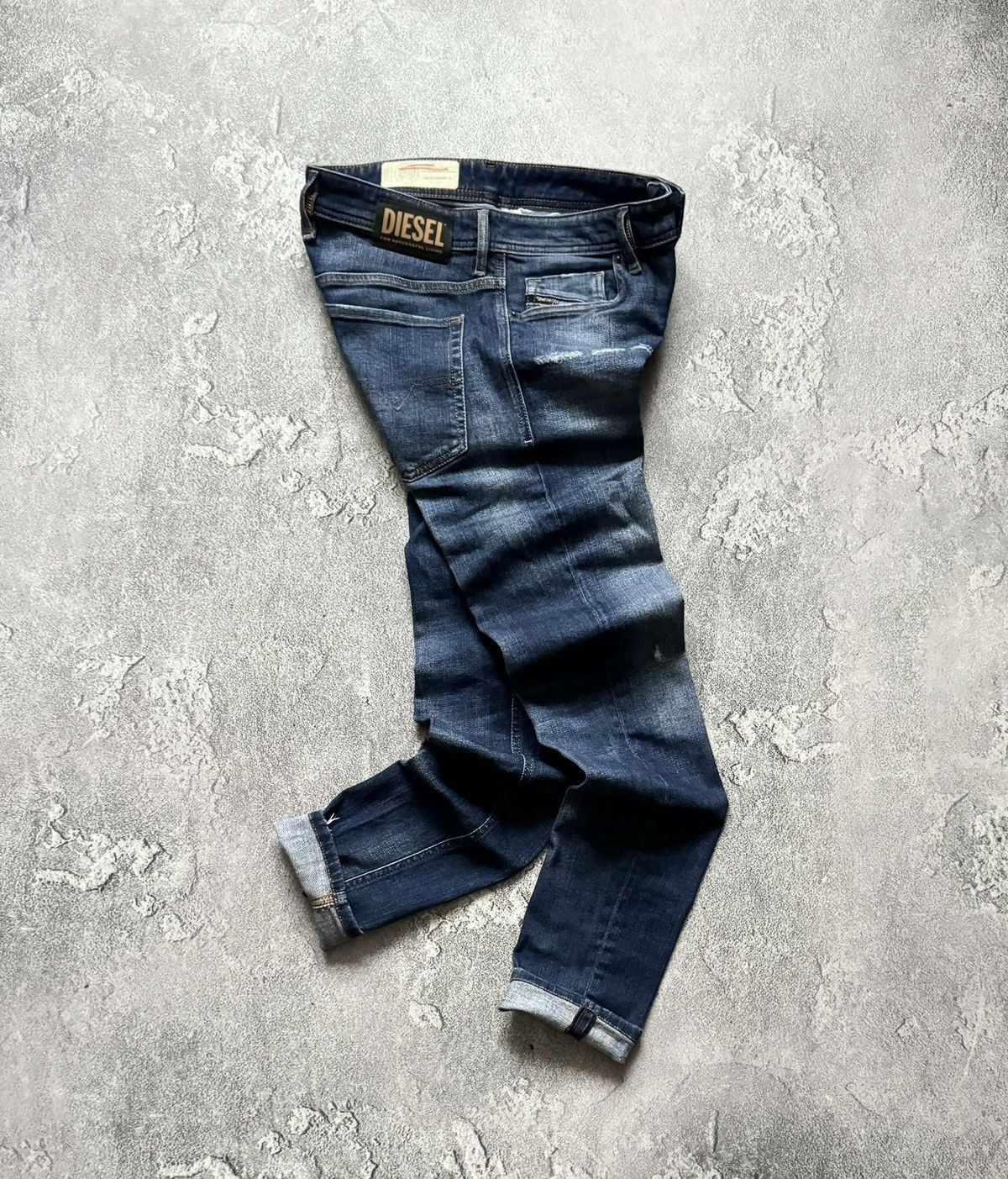 Diesel × Diesel Black Gold Diesel 31/32 sleenker-x slim skinny denim pant trouser Jean Size US 31 - 15 Thumbnail