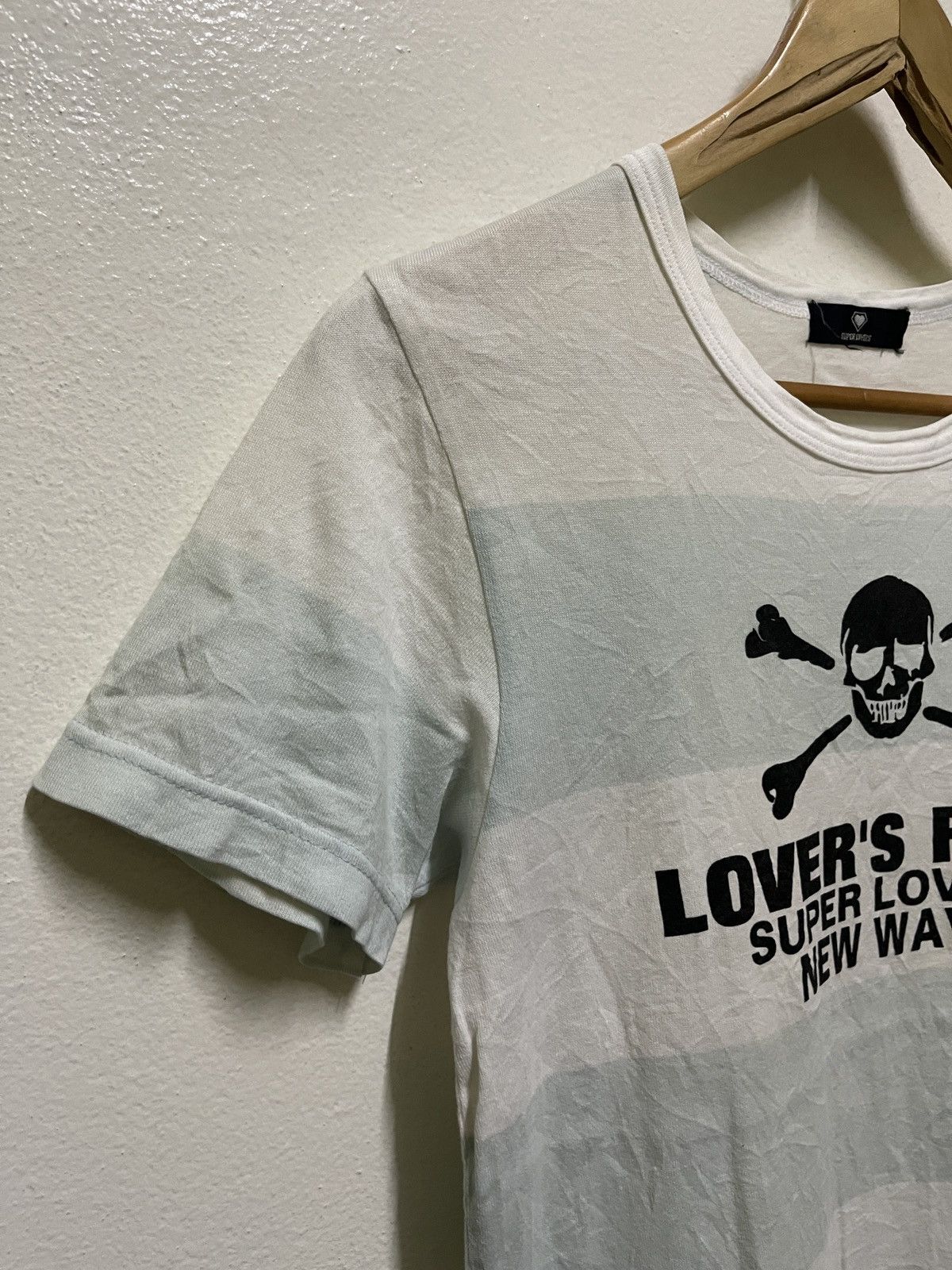Japanese Brand × Vintage Super Lovers New Wave Skull T Shirt Size US M / EU 48-50 / 2 - 2 Thumbnail