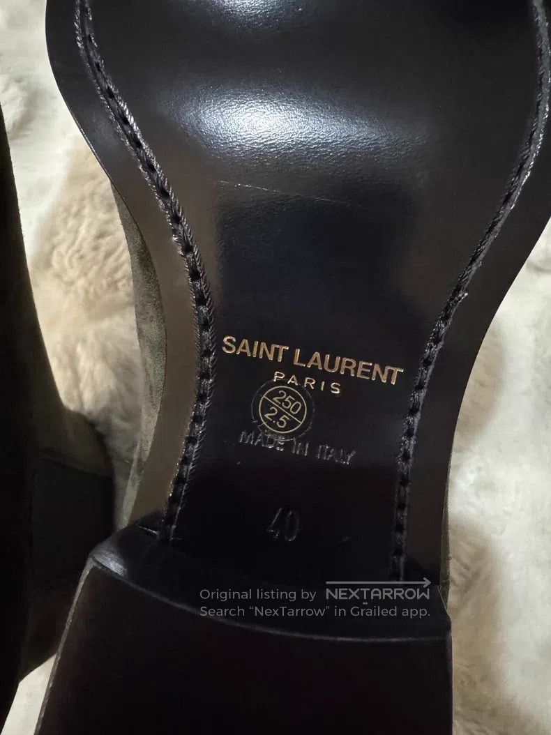 Saint Laurent Paris Saint Laurent Paris Suede Chelsea Boots Size US 7 / EU 40 - 5 Thumbnail