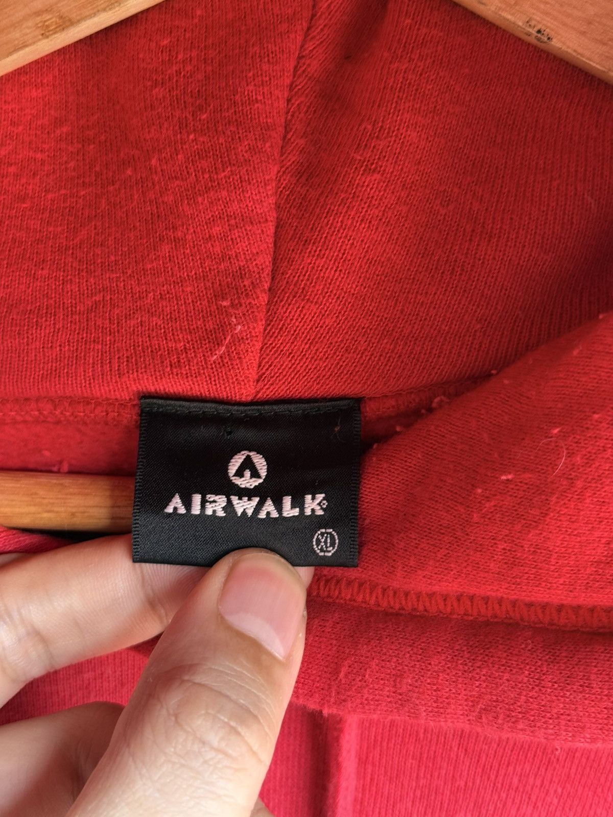 Airwalk Vintage AIRWALK red Hoodie Size US XL / EU 56 / 4 - 3 Thumbnail