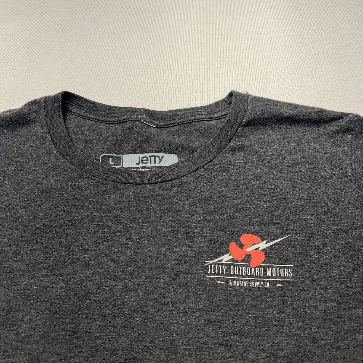 Other Jetty Tee Shirt Grey Graphic Marine Fishing Boat Y2K Size US L / EU 52-54 / 3 - 3 Thumbnail